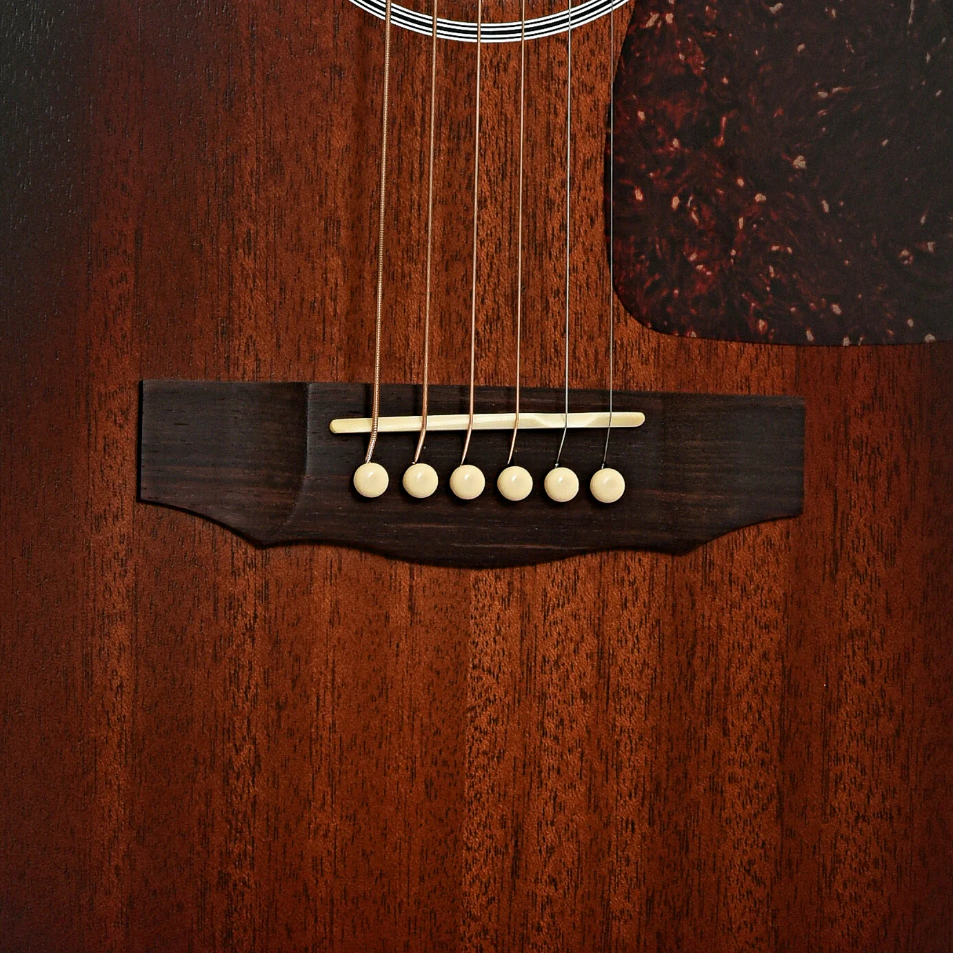 Guild USA D-20 VSB Mahogany Acoustic Guitar (2023) - Image 5