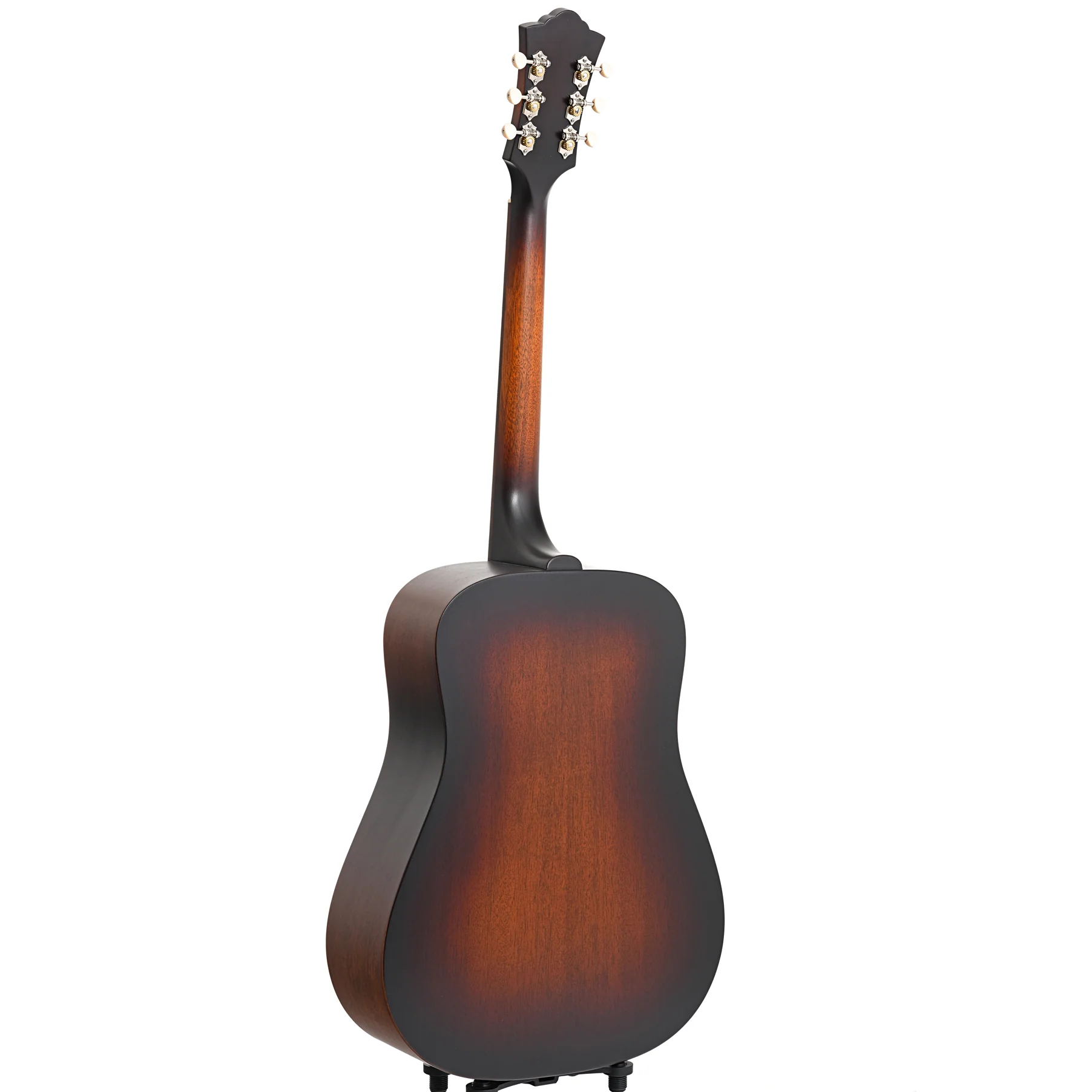 Guild D-20 Dreadnought Acoustic Guitar & Case, Vintage Sunburst - Image 13
