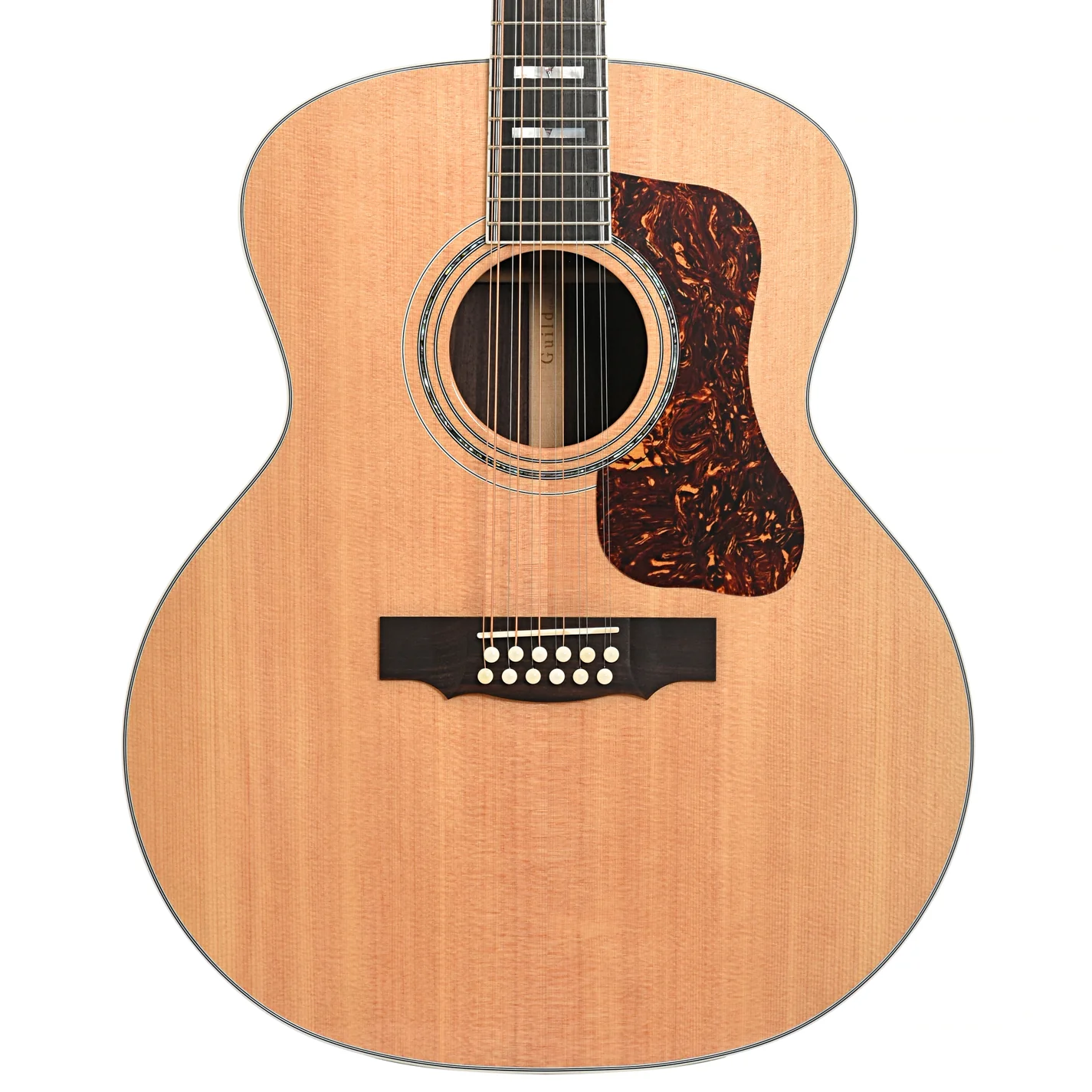 Guild F-512 12-String Acoustic Guitar & Case - Image 2