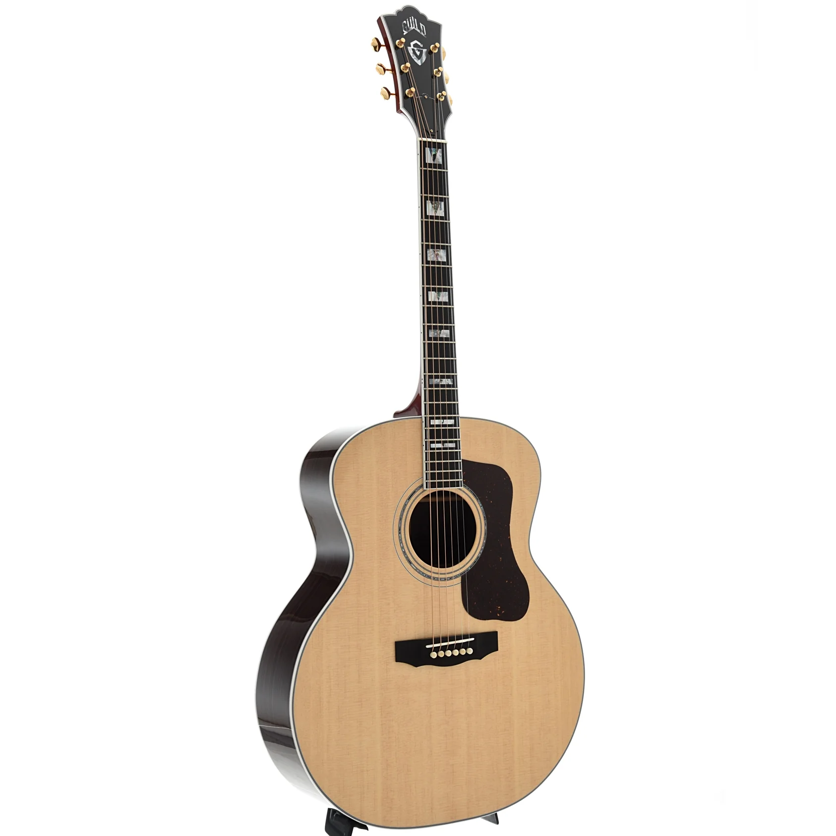 Guild F-55 F-Jumbo Acoustic Guitar & Case - Image 2