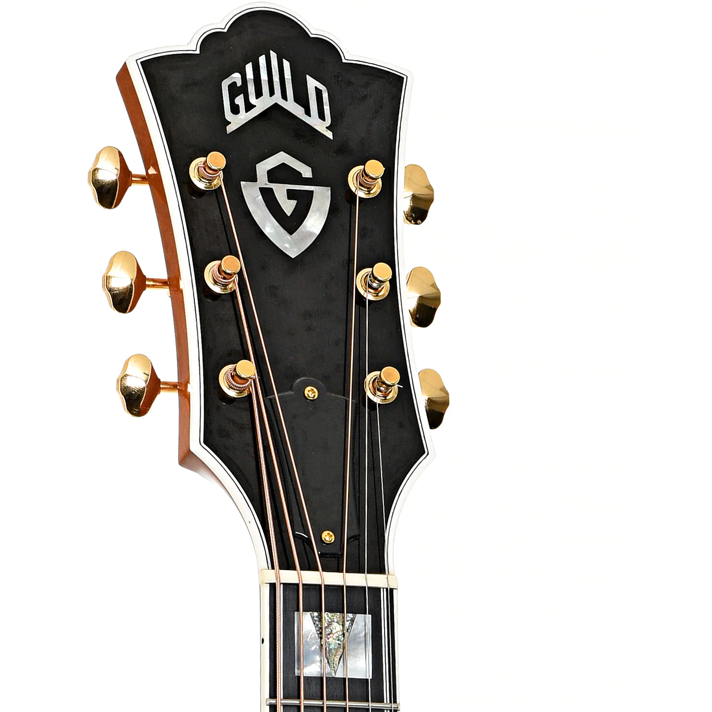 Guild F-55E Maple Jumbo Acoustic-Electric Guitar & Case - Image 8