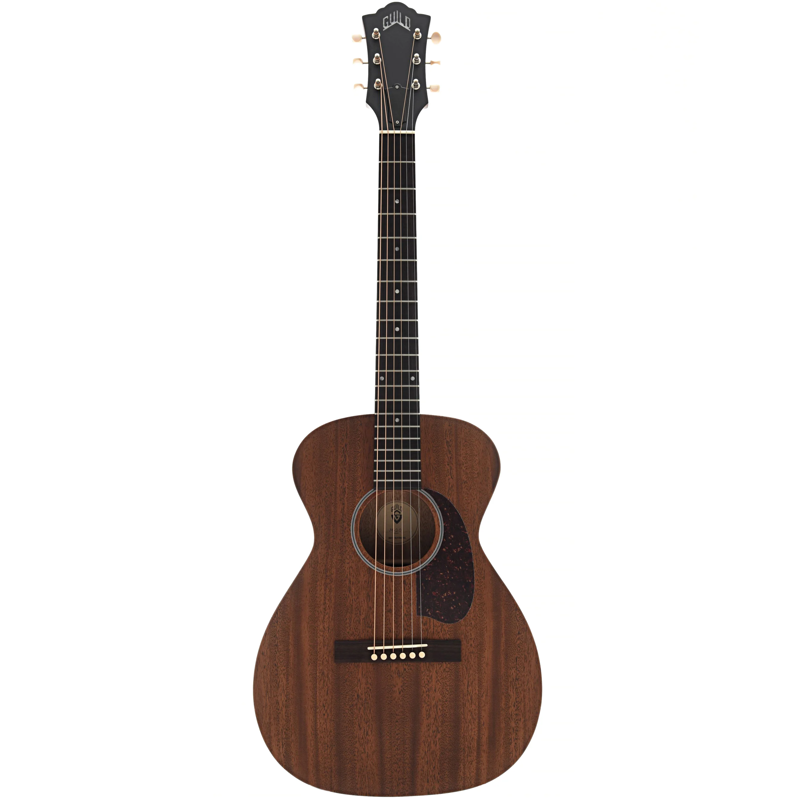 Guild M-20 Acoustic Guitar & Case, Natural - Image 15