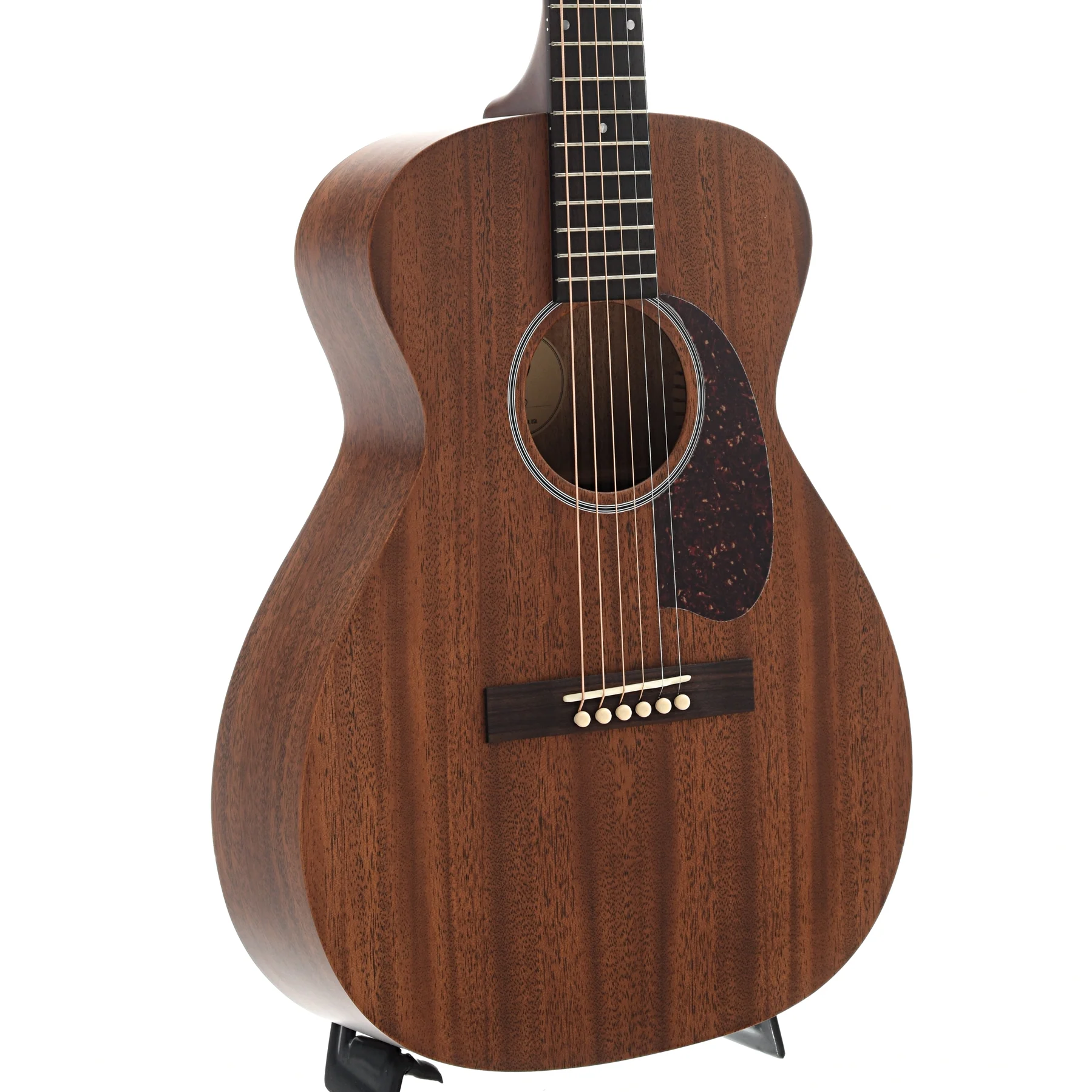 Guild M-20 Acoustic Guitar & Case, Natural - Image 5