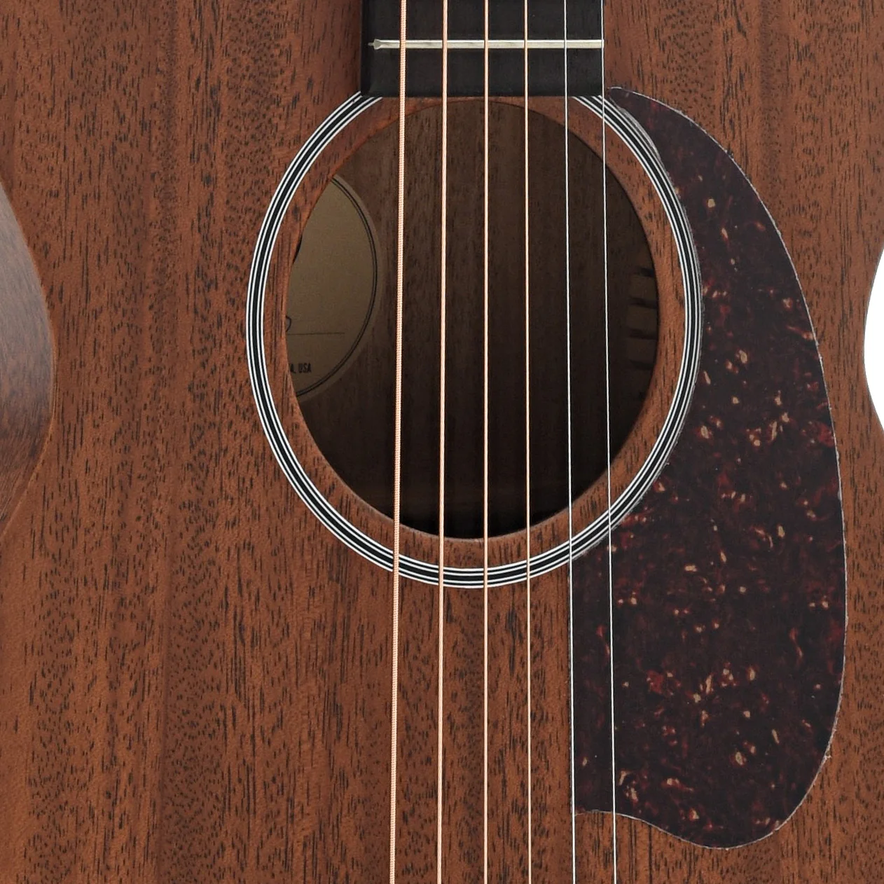 Guild M-20 Acoustic Guitar & Case, Natural - Image 7