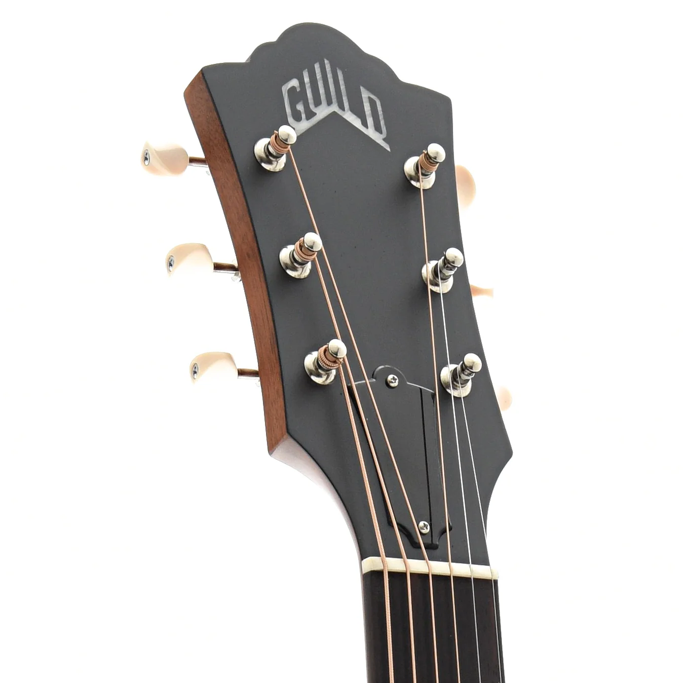 Guild M-20 Acoustic Guitar & Case, Natural - Image 9