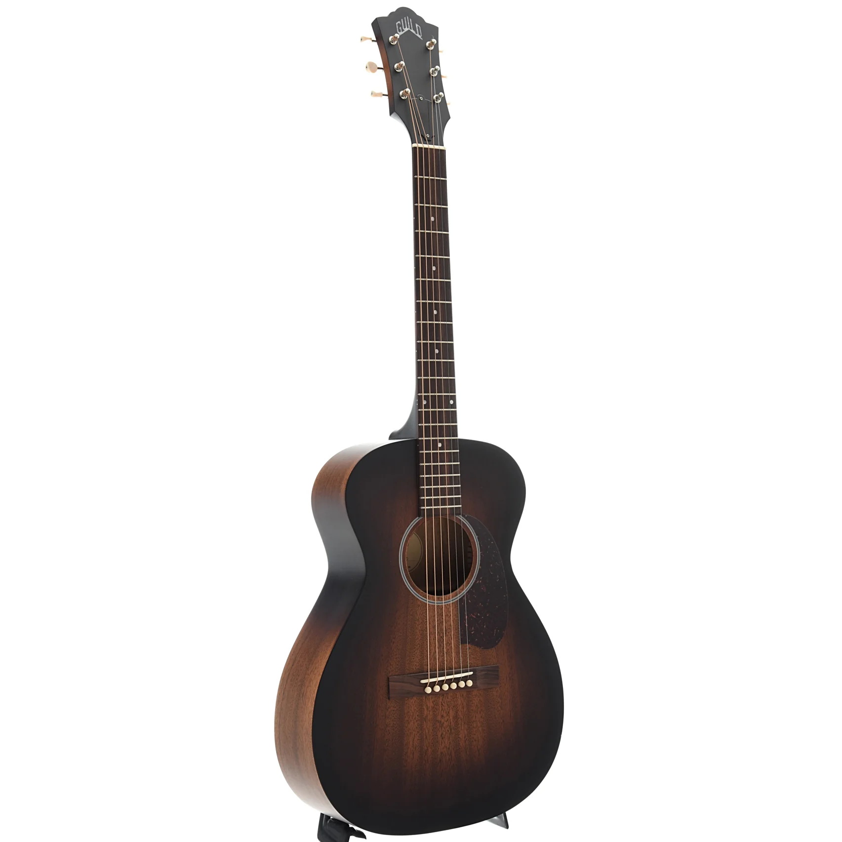 Guild M-20 Acoustic Guitar & Case, Vintage Sunburst - Image 11