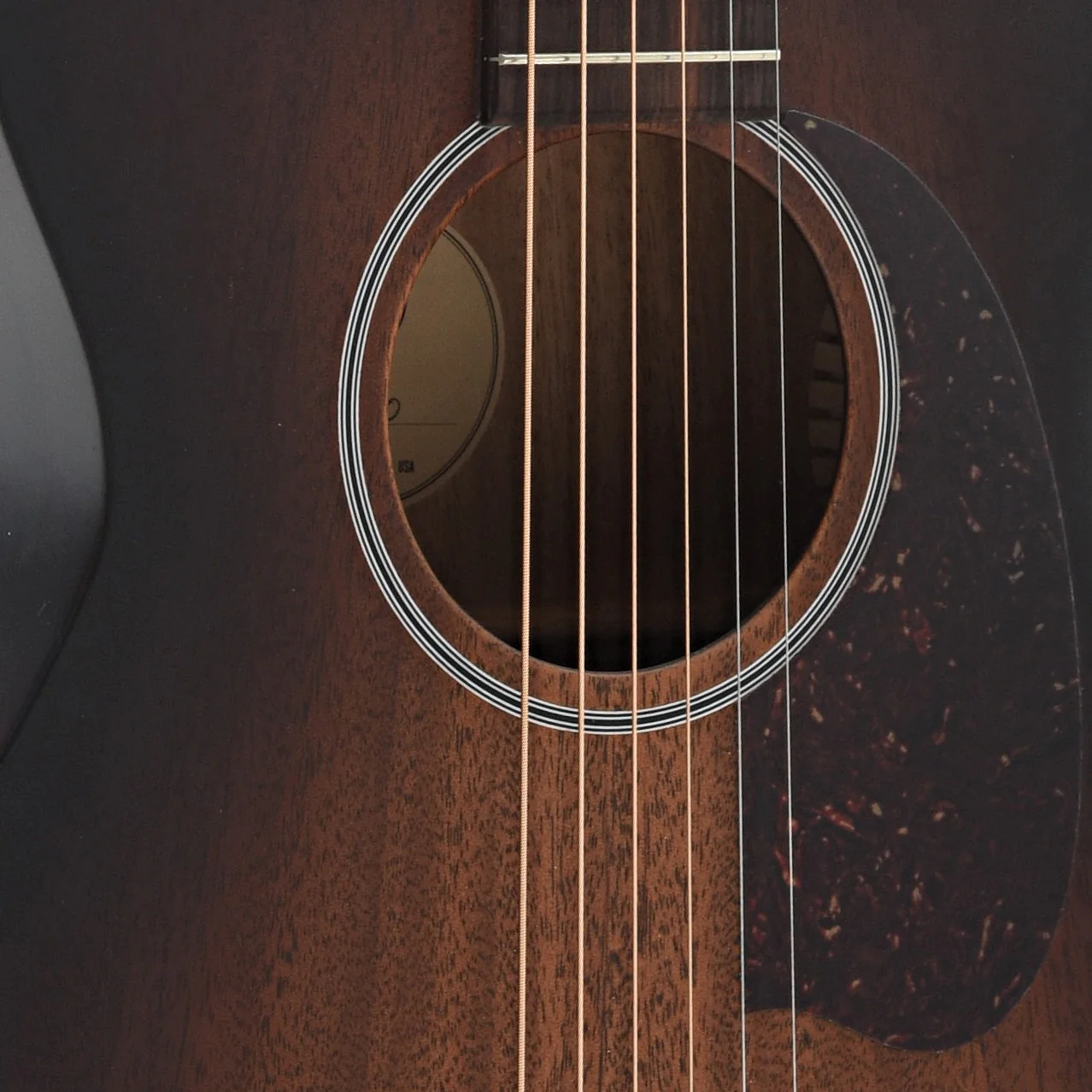 Guild M-20 Acoustic Guitar & Case, Vintage Sunburst - Image 5