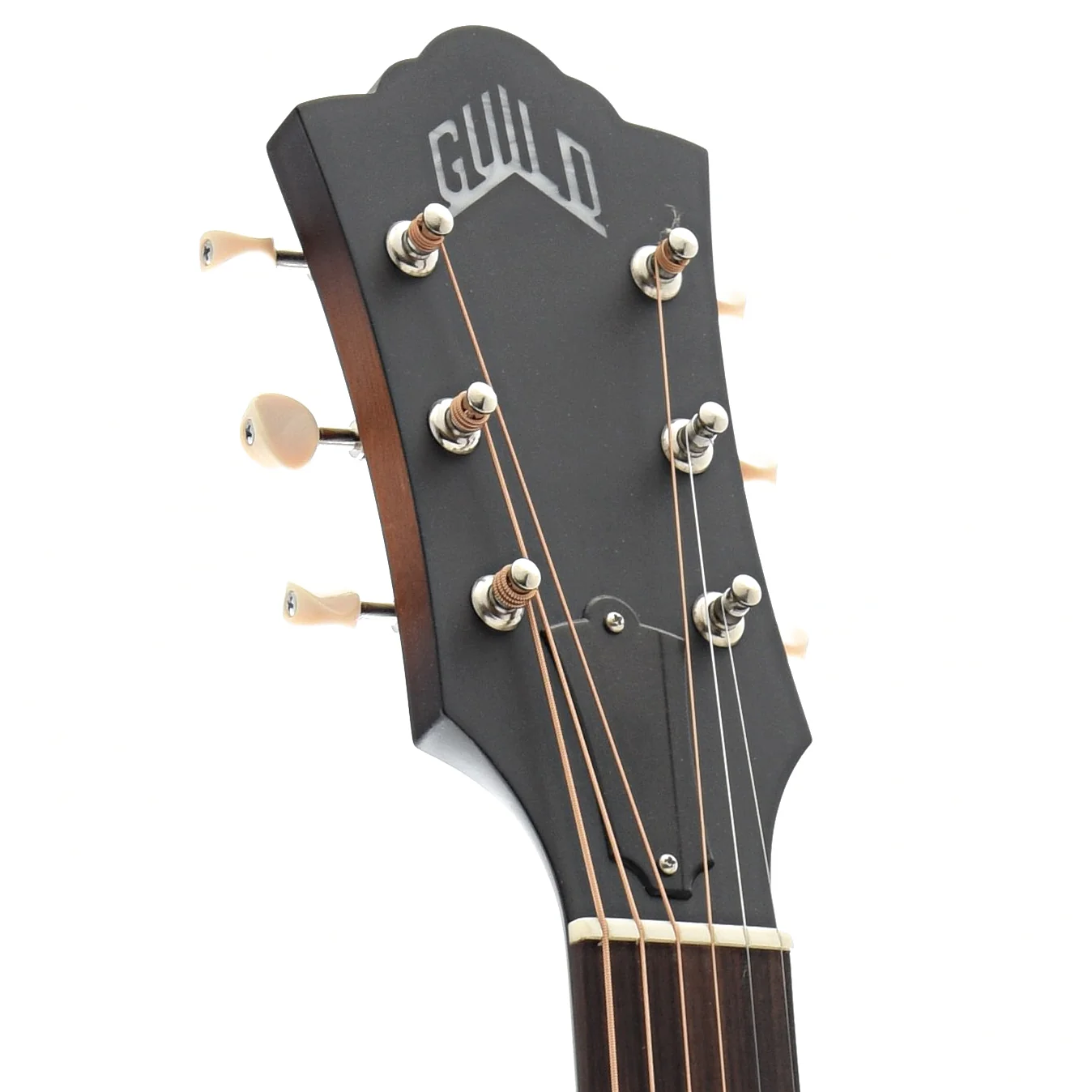 Guild M-20 Acoustic Guitar & Case, Vintage Sunburst - Image 7