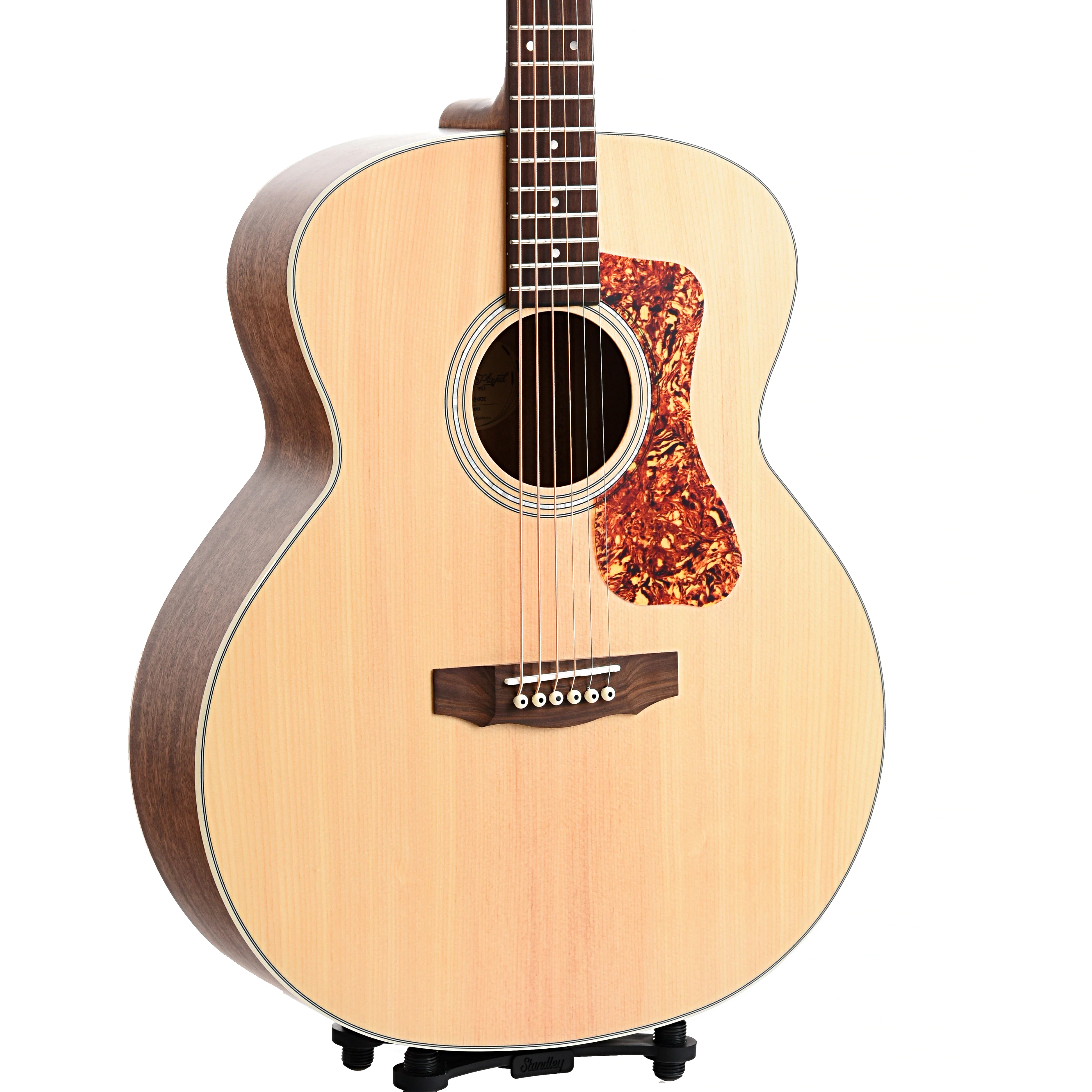 Guild BT-240E Acoustic-Electric Baritone Guitar - Image 4