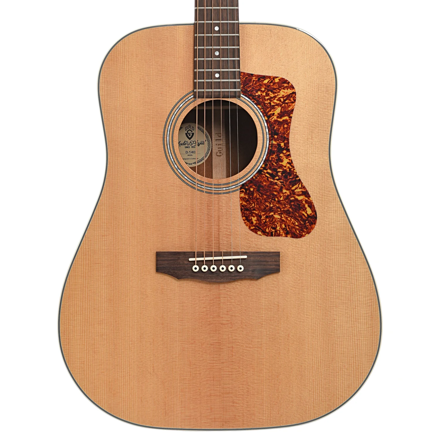 Guild D-140 Dreadnought Acoustic Guitar & Gigbag - Image 2