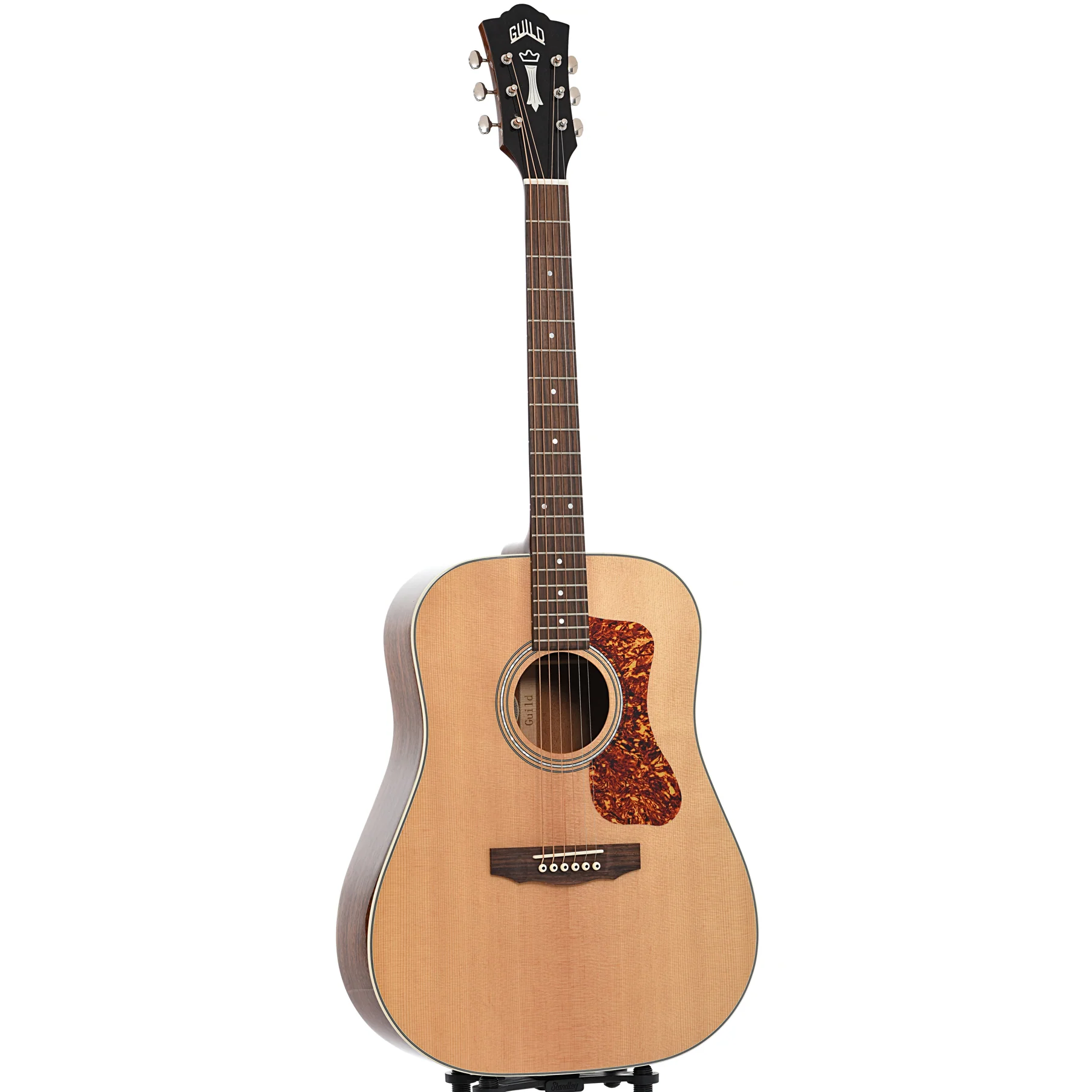 Guild D-140 Dreadnought Acoustic Guitar & Gigbag - Image 3