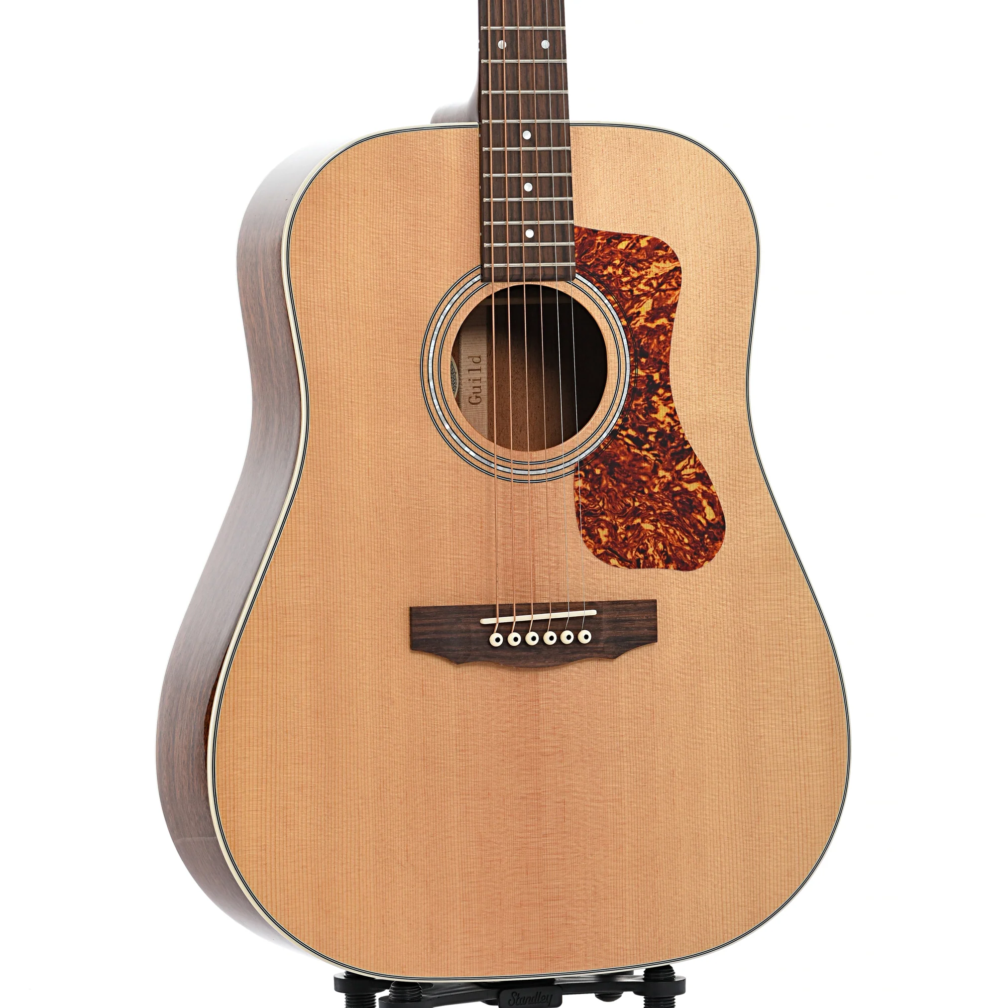 Guild D-140 Dreadnought Acoustic Guitar & Gigbag - Image 4
