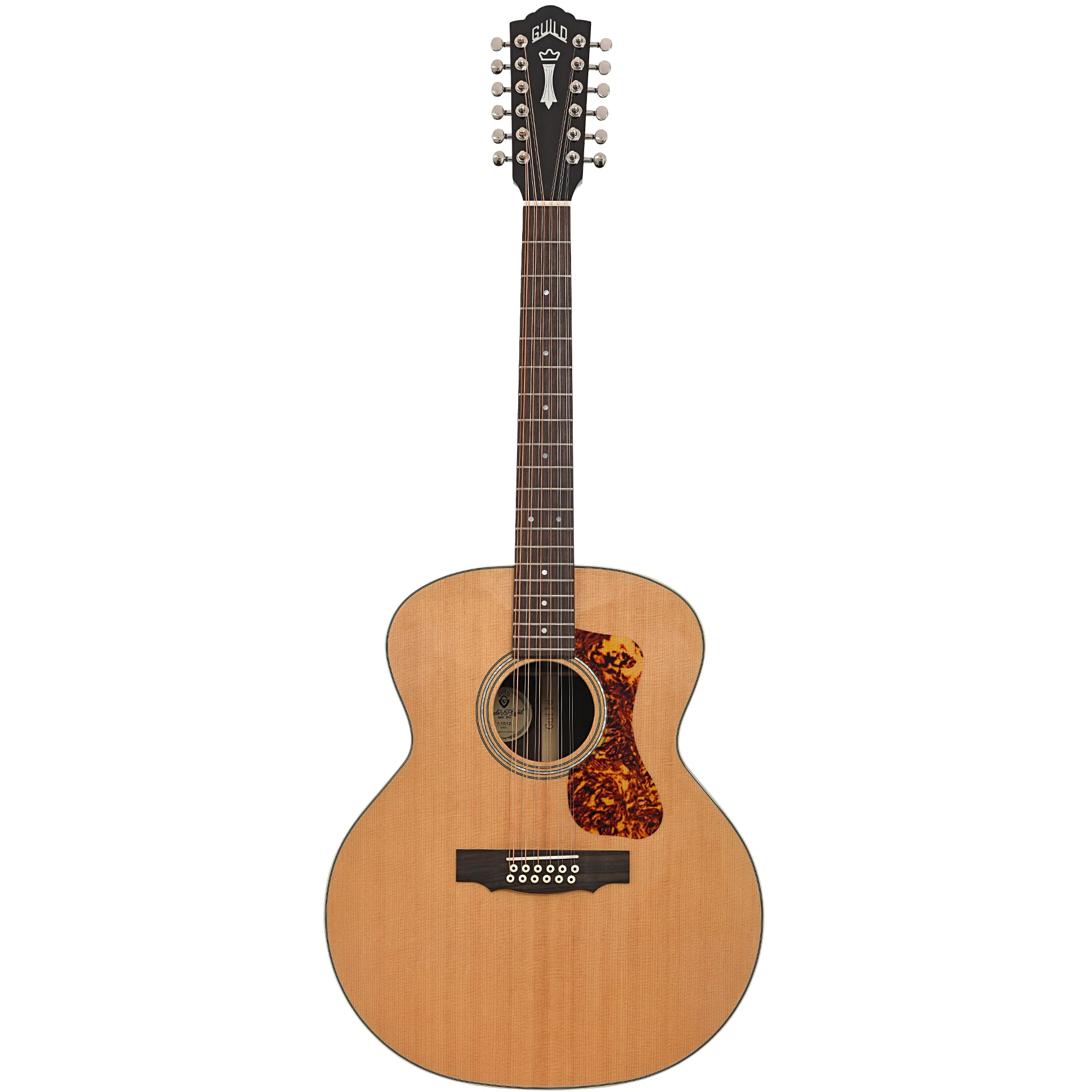 Guild F-1512 12-String Acoustic Guitar & Gigbag - Image 14