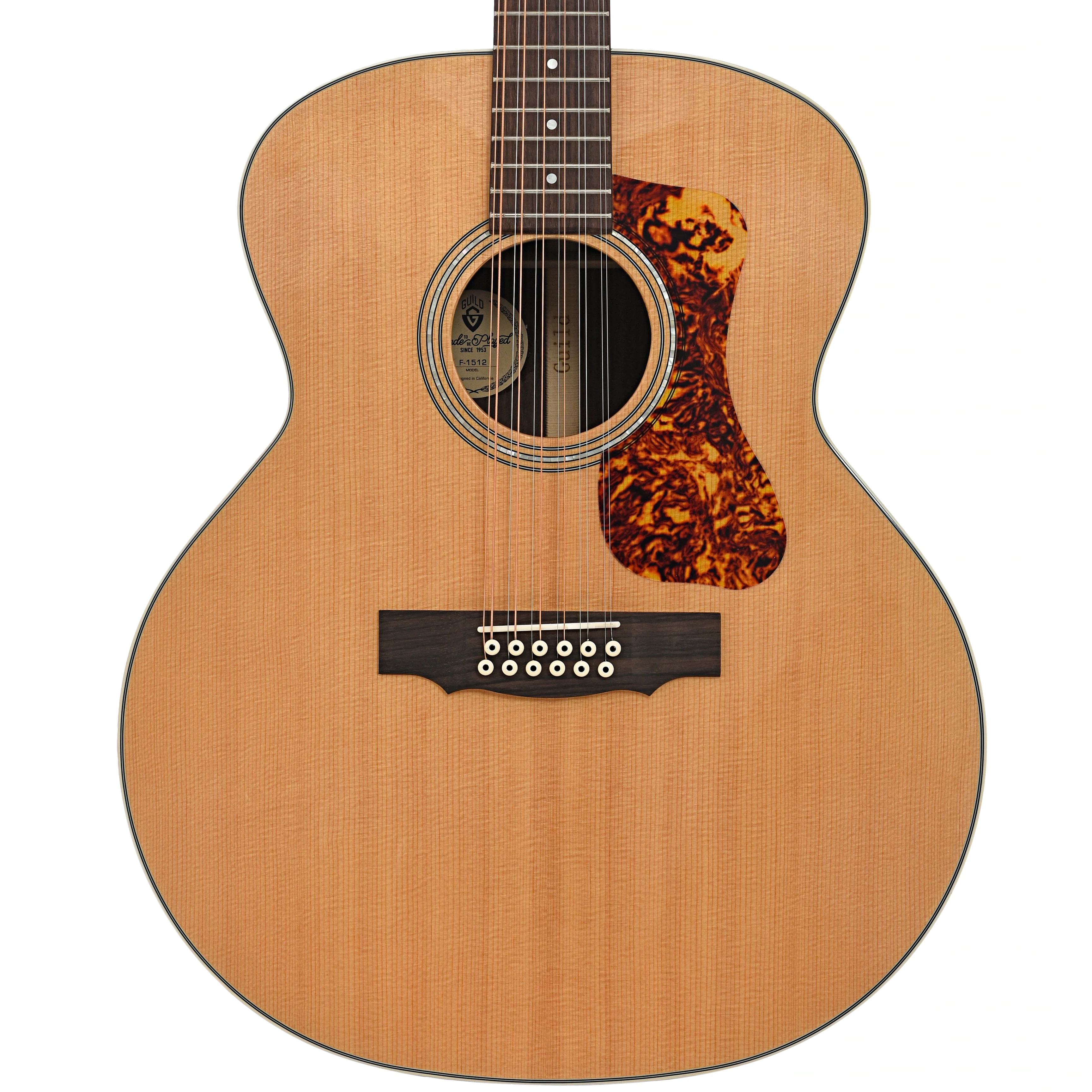 Guild F-1512 12-String Acoustic Guitar & Gigbag - Image 2
