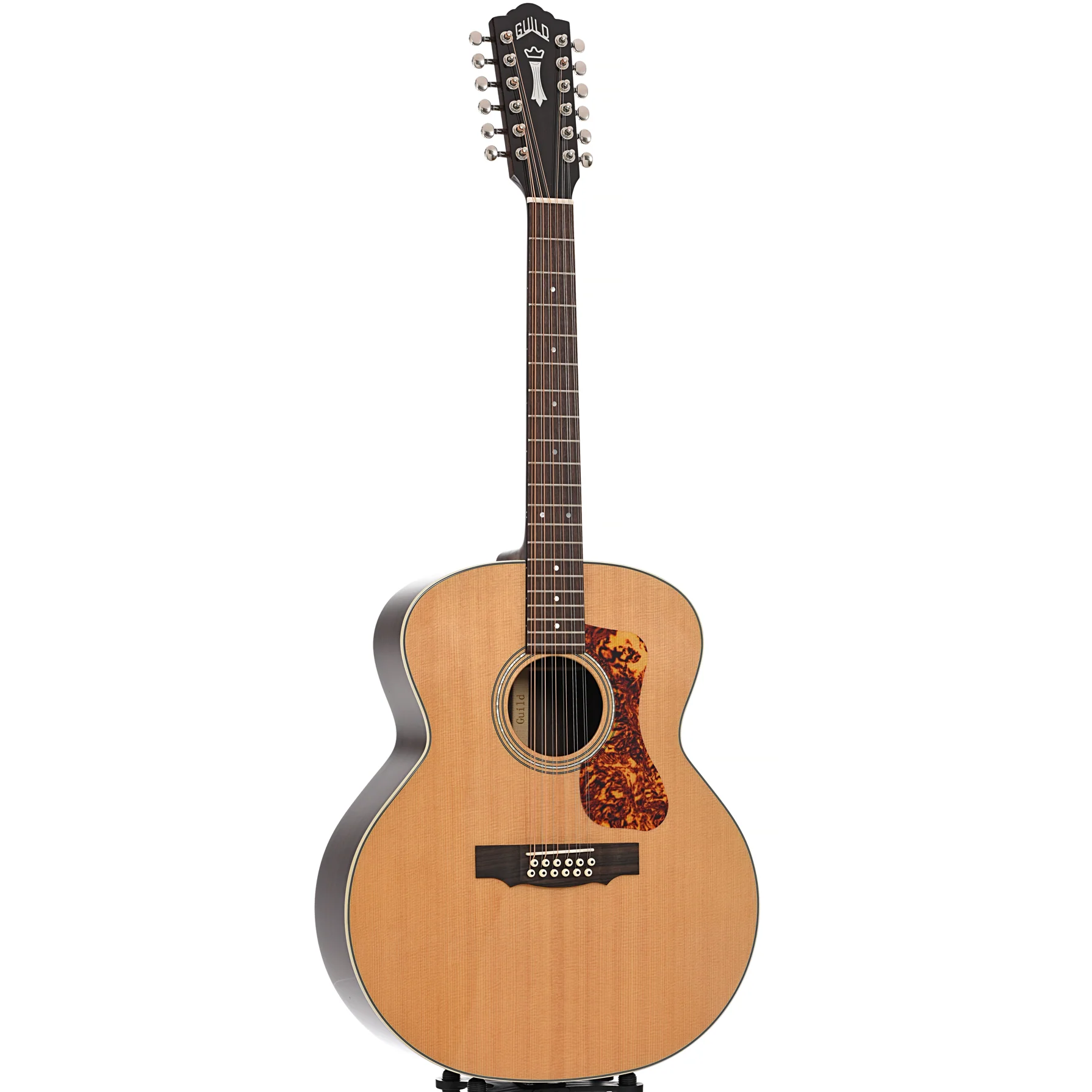 Guild F-1512 12-String Acoustic Guitar & Gigbag - Image 3
