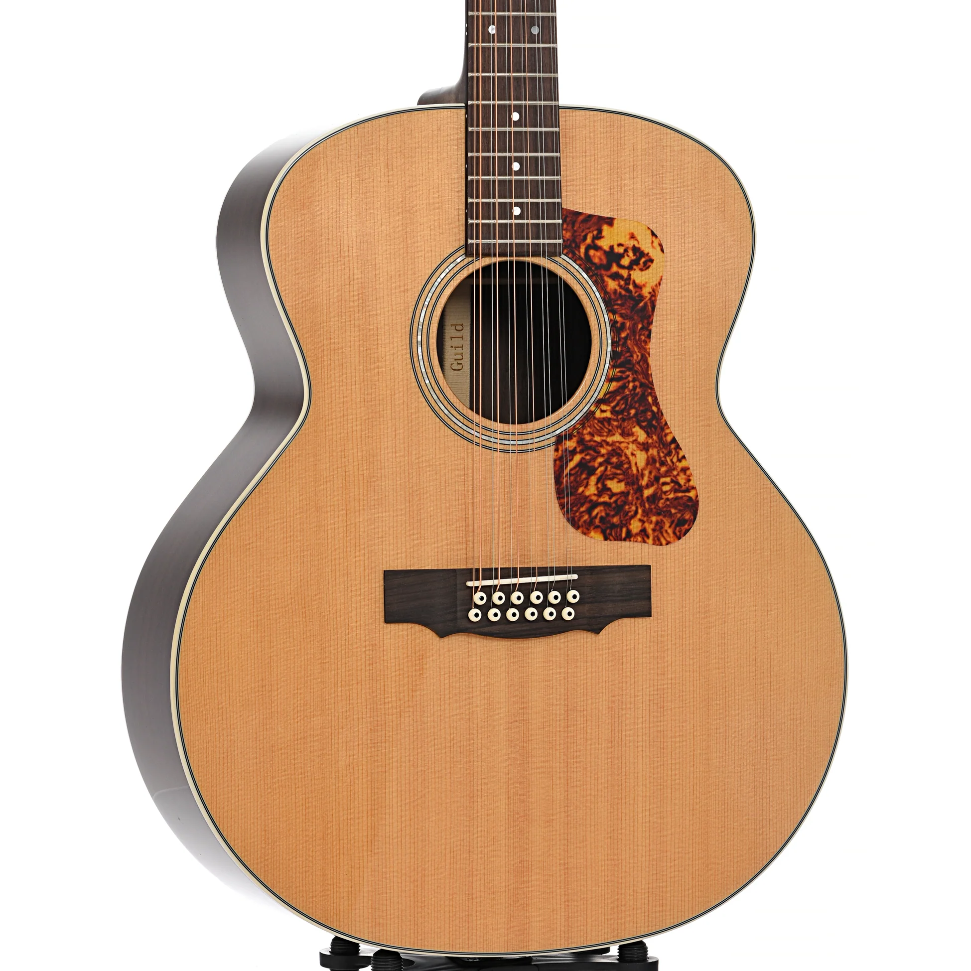 Guild F-1512 12-String Acoustic Guitar & Gigbag - Image 4