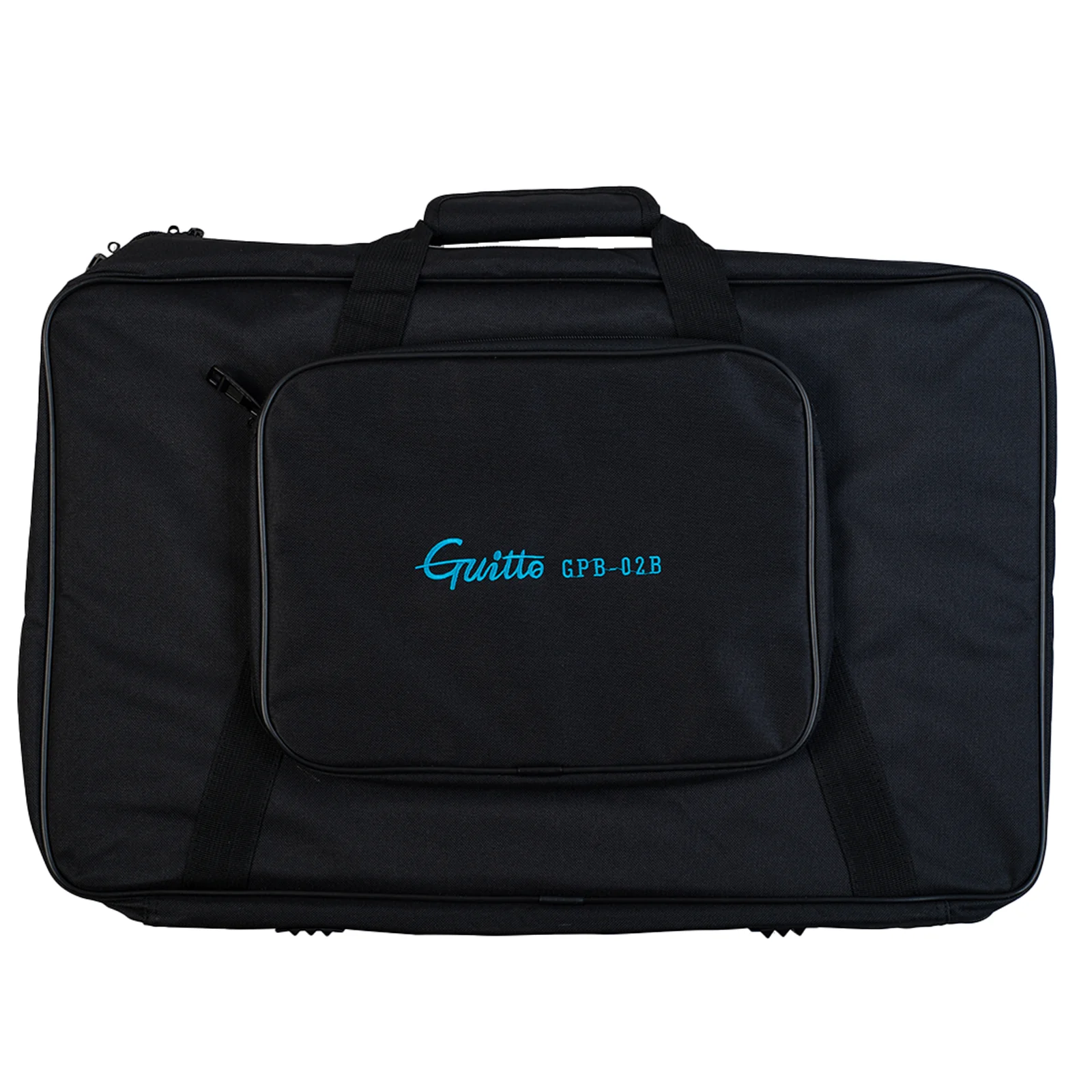 Guitto GPB-02 Pedal Board, Medium, with Carry Bag - Image 8