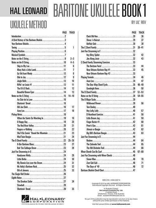 Hal Leonard Baritone Ukulele Method - Book 1 - Image 3