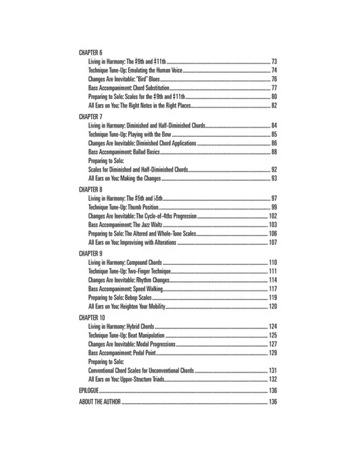 Hal Leonard Jazz Bass Method - A Comprehensive Guide with Detailed Instruction - Image 3