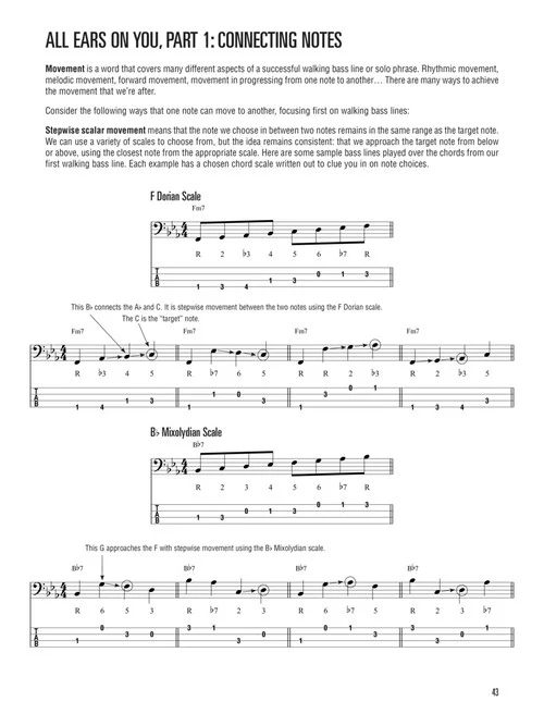 Hal Leonard Jazz Bass Method - A Comprehensive Guide with Detailed Instruction - Image 5