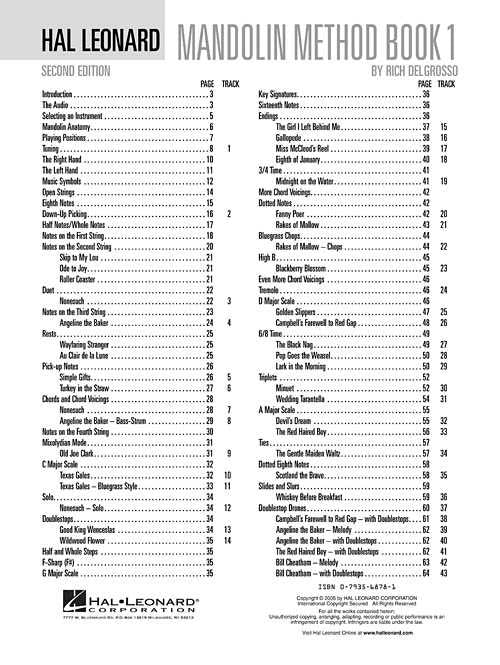 Hal Leonard Mandolin Method Book 1 - Second Edition - Image 3