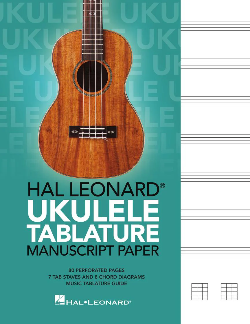 Hal Leonard Ukulele Tablature Manuscript Paper - Image 2