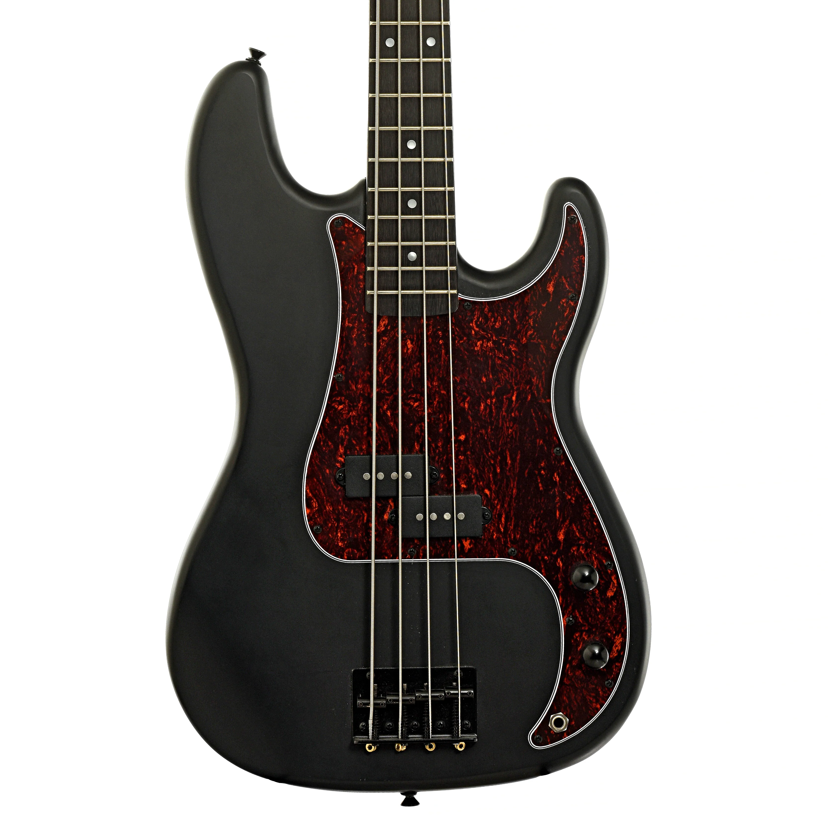 Harley Benton PB-20 SBK Electric Bass (c.2022) - Image 2