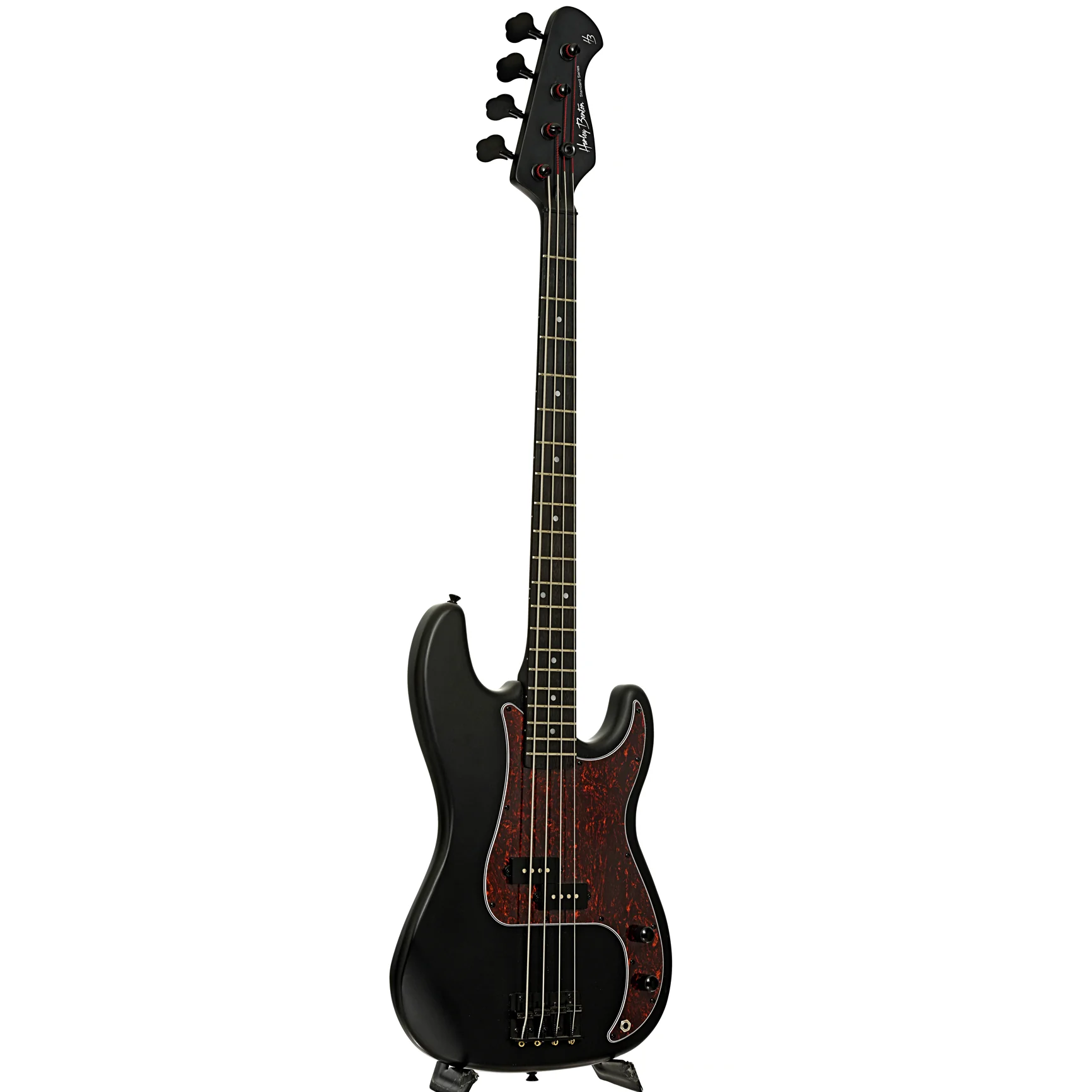 Harley Benton PB-20 SBK Electric Bass (c.2022) - Image 3
