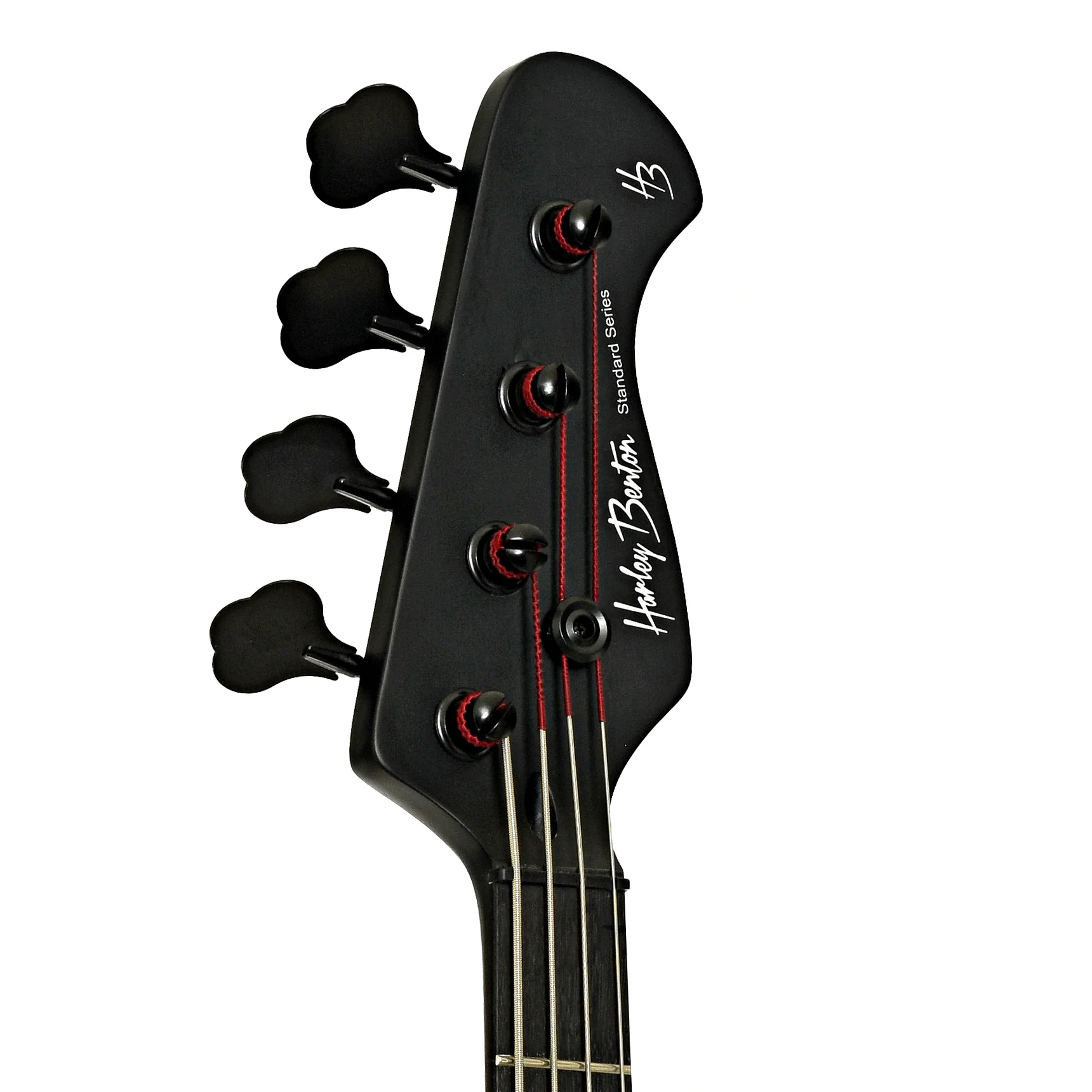 Harley Benton PB-20 SBK Electric Bass (c.2022) - Image 8