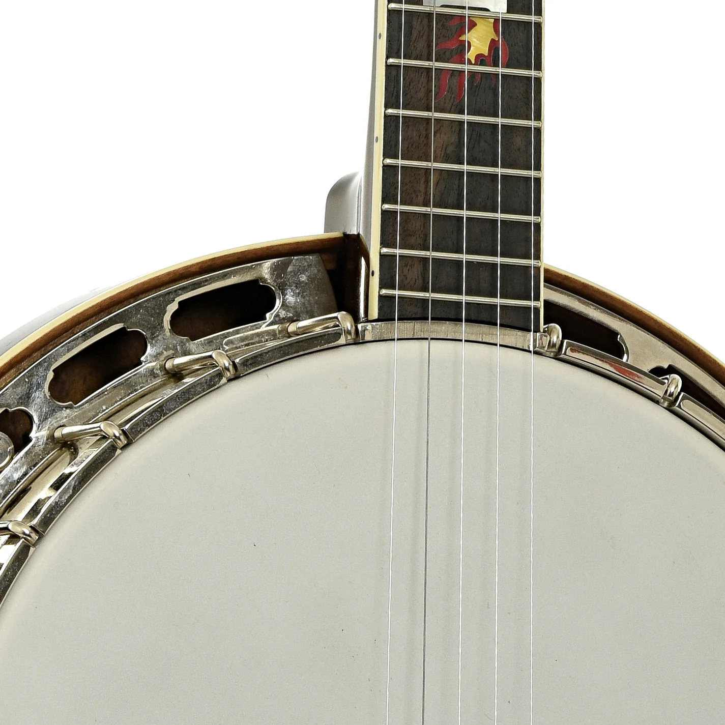 Hatfield Buckdancer Custom Firefighter Resonator Banjo (2022) - Image 6
