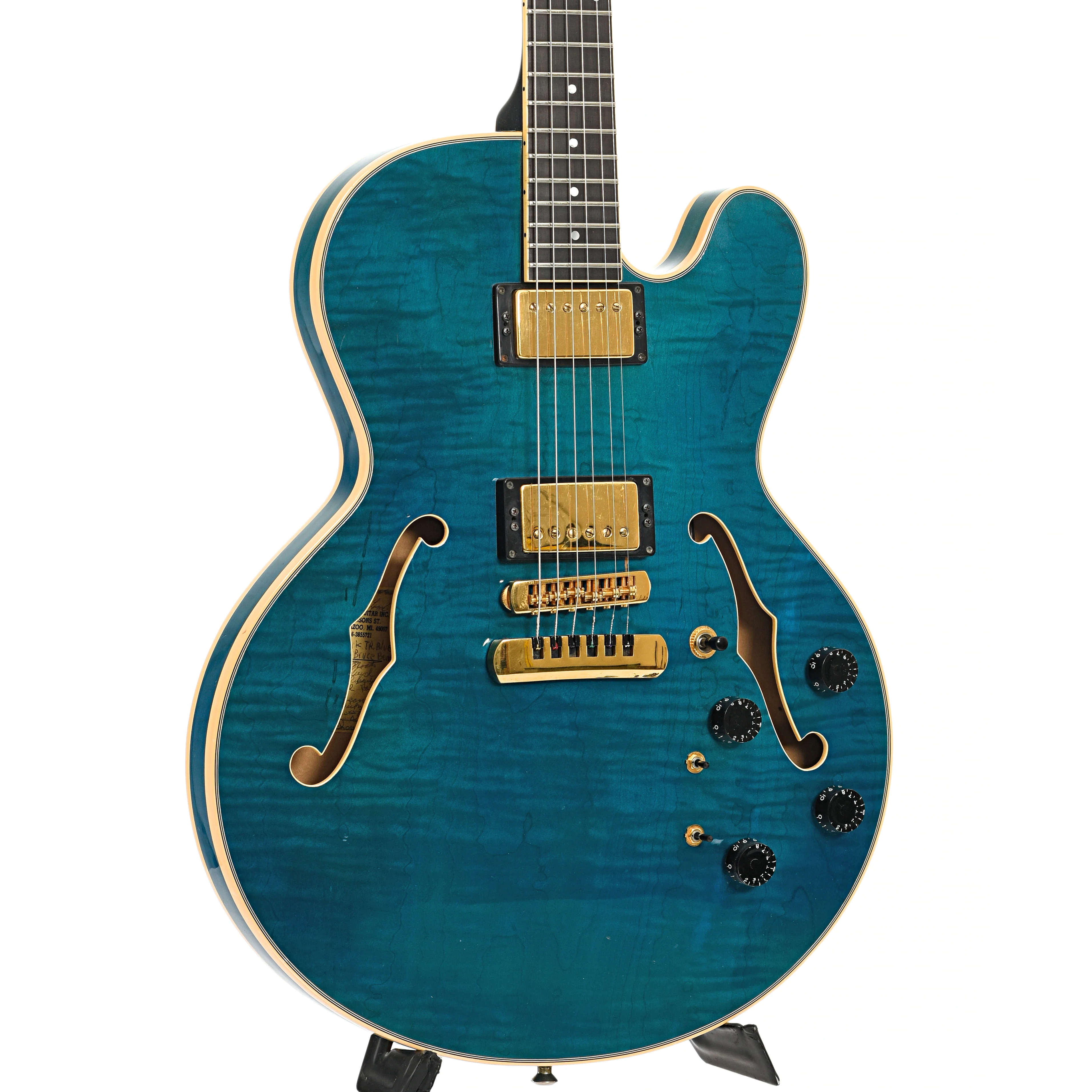 Heritage Roy Clark Signature Semi-Hollowbody Electric Guitar (1996) - Image 4