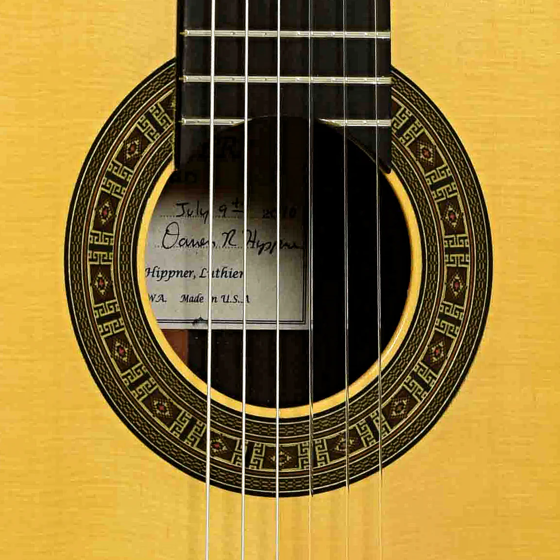 Hippner Guitars Hauser Classical Guitar (2010) - Image 6