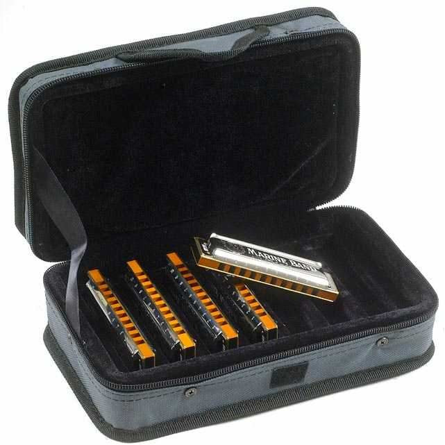 Hohner Case of Marine Bands 5 Pack of Marine Band Harmonicas & Case - Image 3