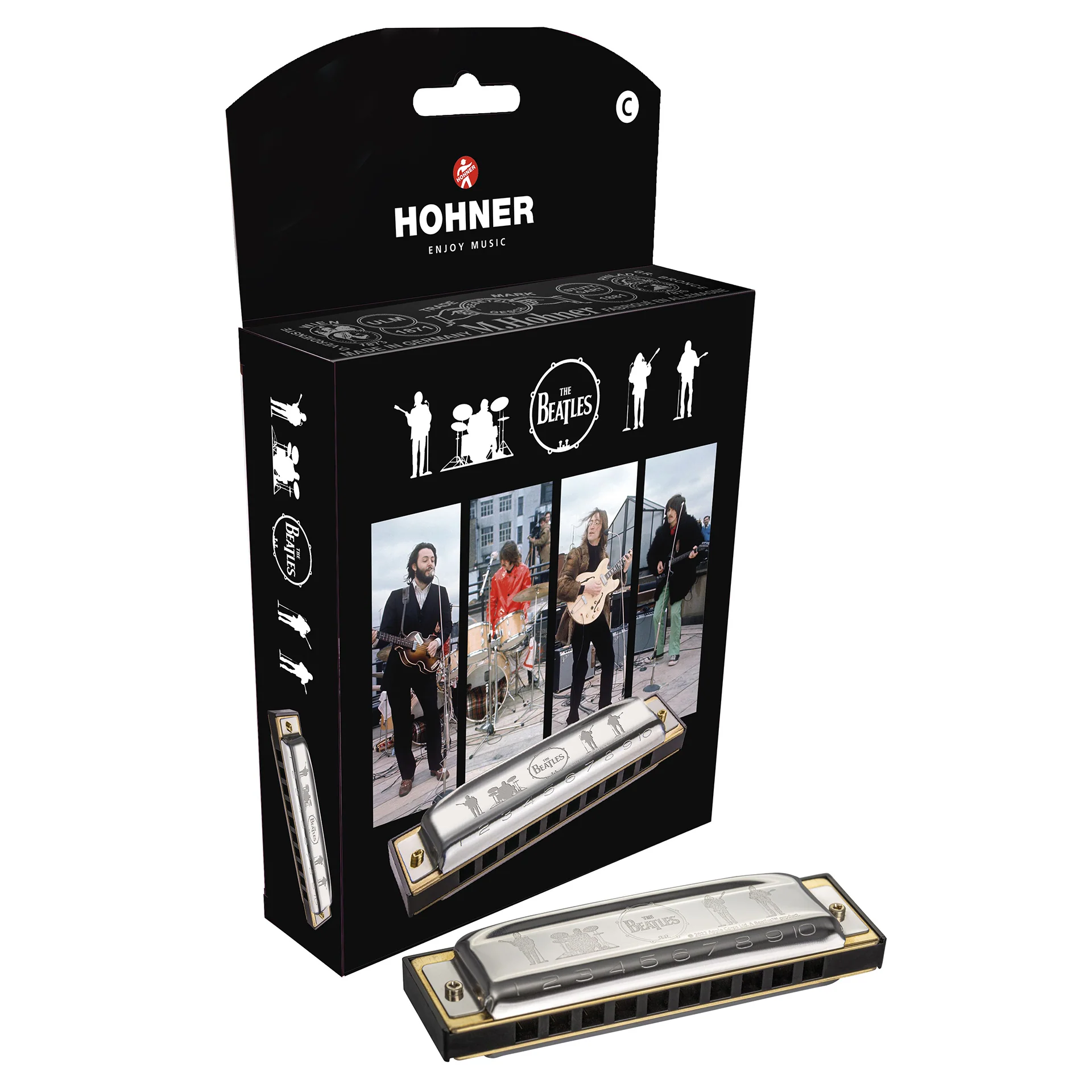 Hohner Signature Series M196001X "The Beatles" Harmonica, Key of C - Image 2