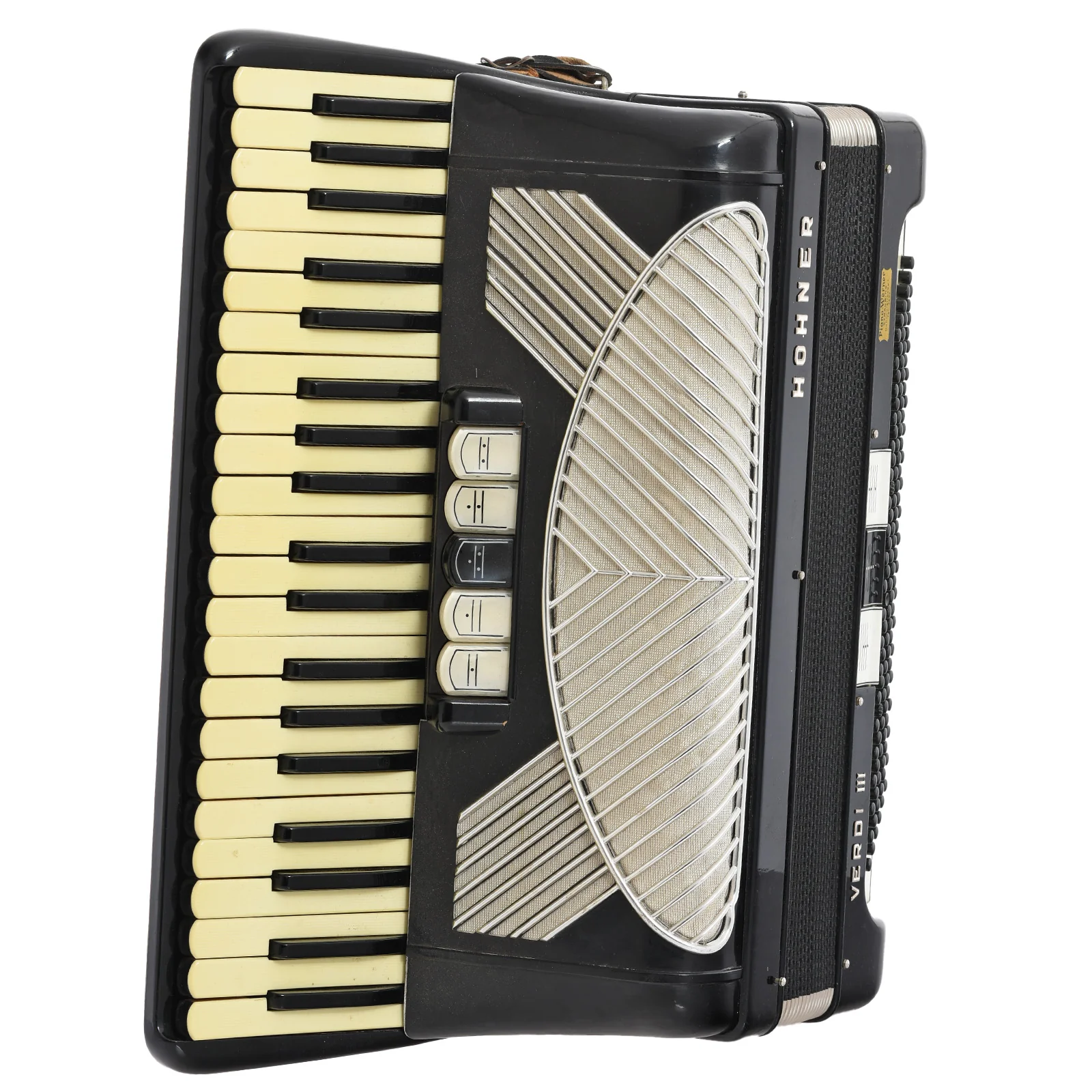 Hohner Verdi III Keyboard Accordion (1960's) - Image 4