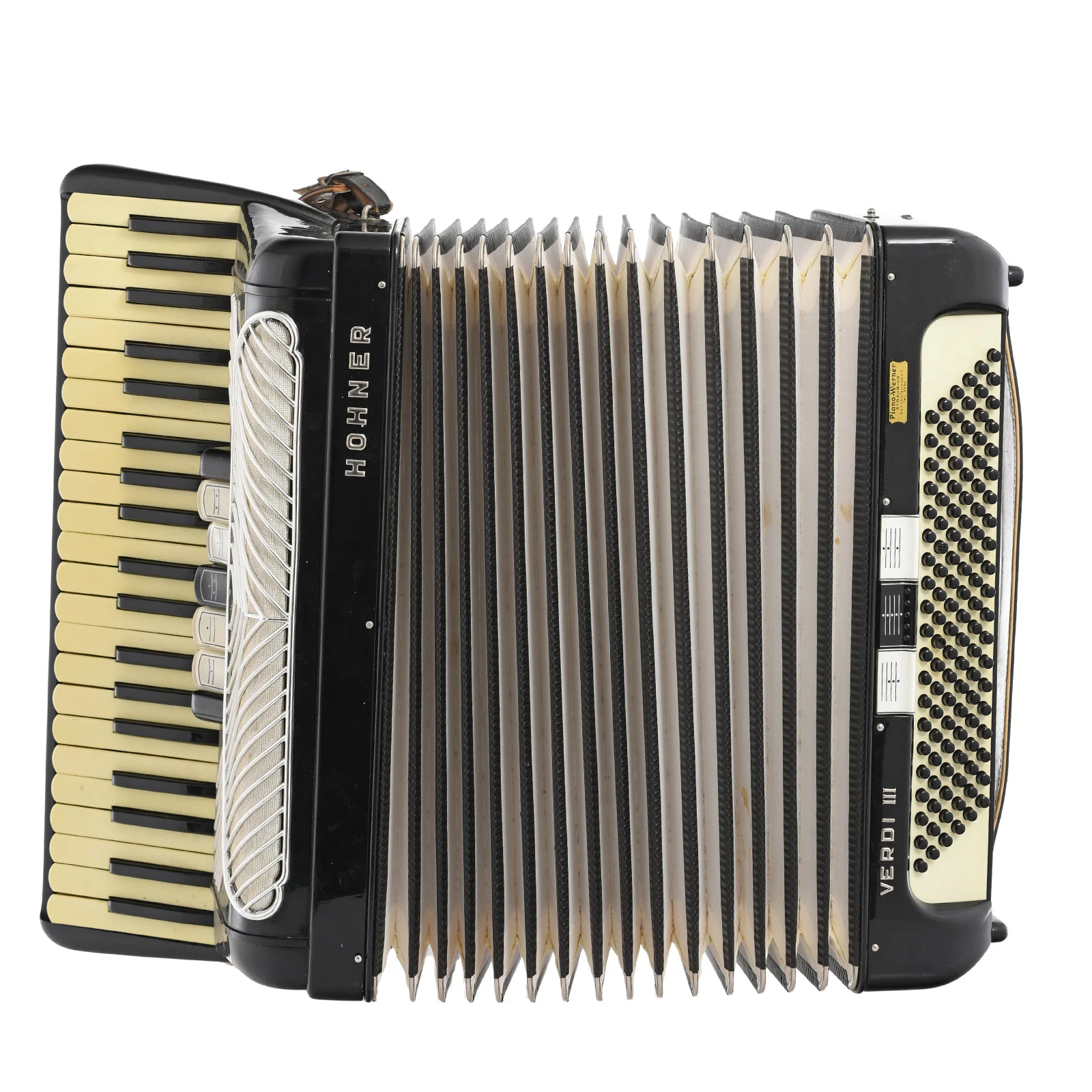 Hohner Verdi III Keyboard Accordion (1960's) - Image 7