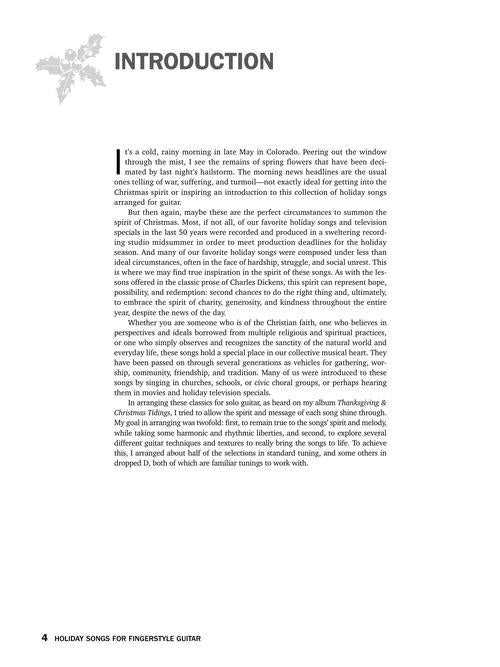 Holiday Songs for Fingerstyle Guitar - Image 4