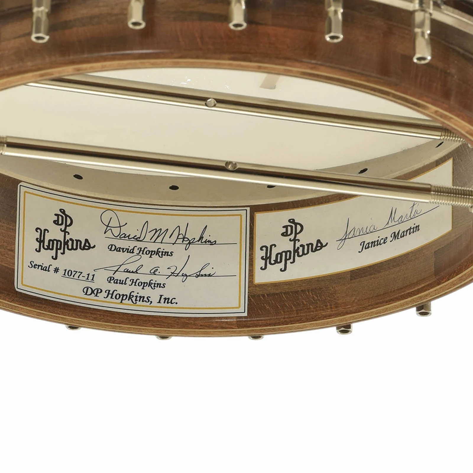 DP Hopkins Janice Martin Resonator Banjo (2011) - Image 17