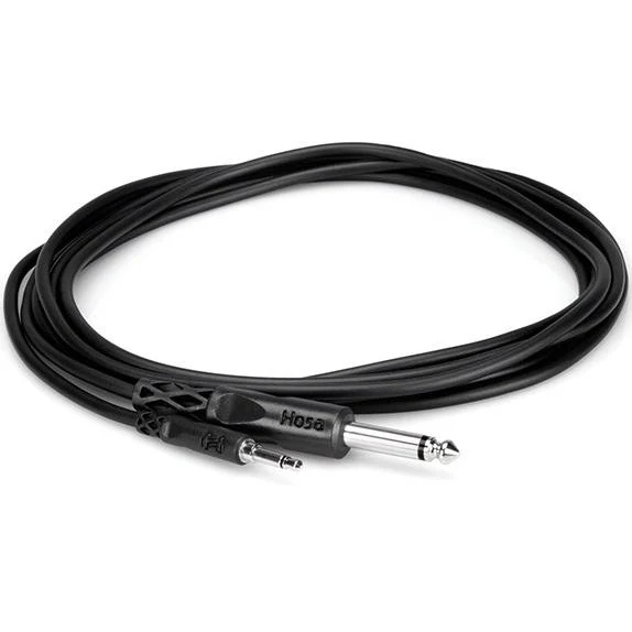 Hosa 1/8" Male to 1/4" Male 10' Cable - Image 2