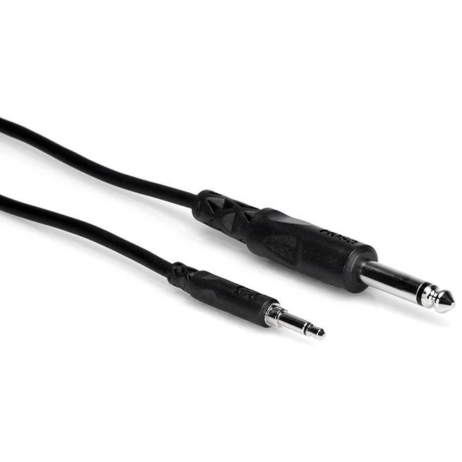 Hosa 1/8" Male to 1/4" Male 10' Cable - Image 3