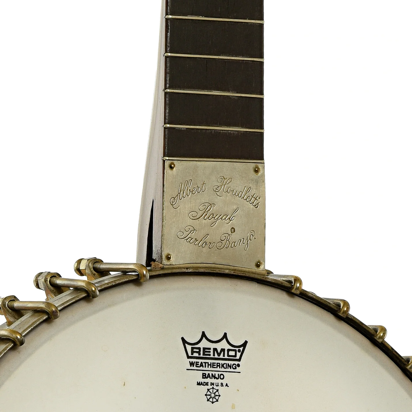 Albert Houdlett & Sons “Royal Parlor Banjo” Openback Banjo (c.1880s) - Image 6