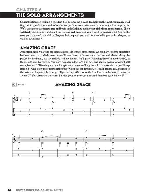 How to Fingerpick Songs On Guitar - Essential Patterns, Techniques & Arranging Concepts - Image 5