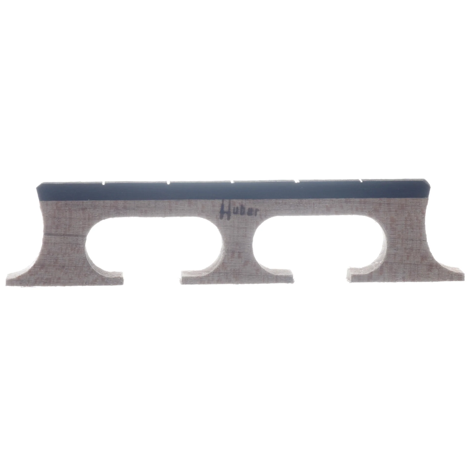 Huber 5-String Banjo Bridge, 21/32" (.656") Height, Standard Spacing - Image 2