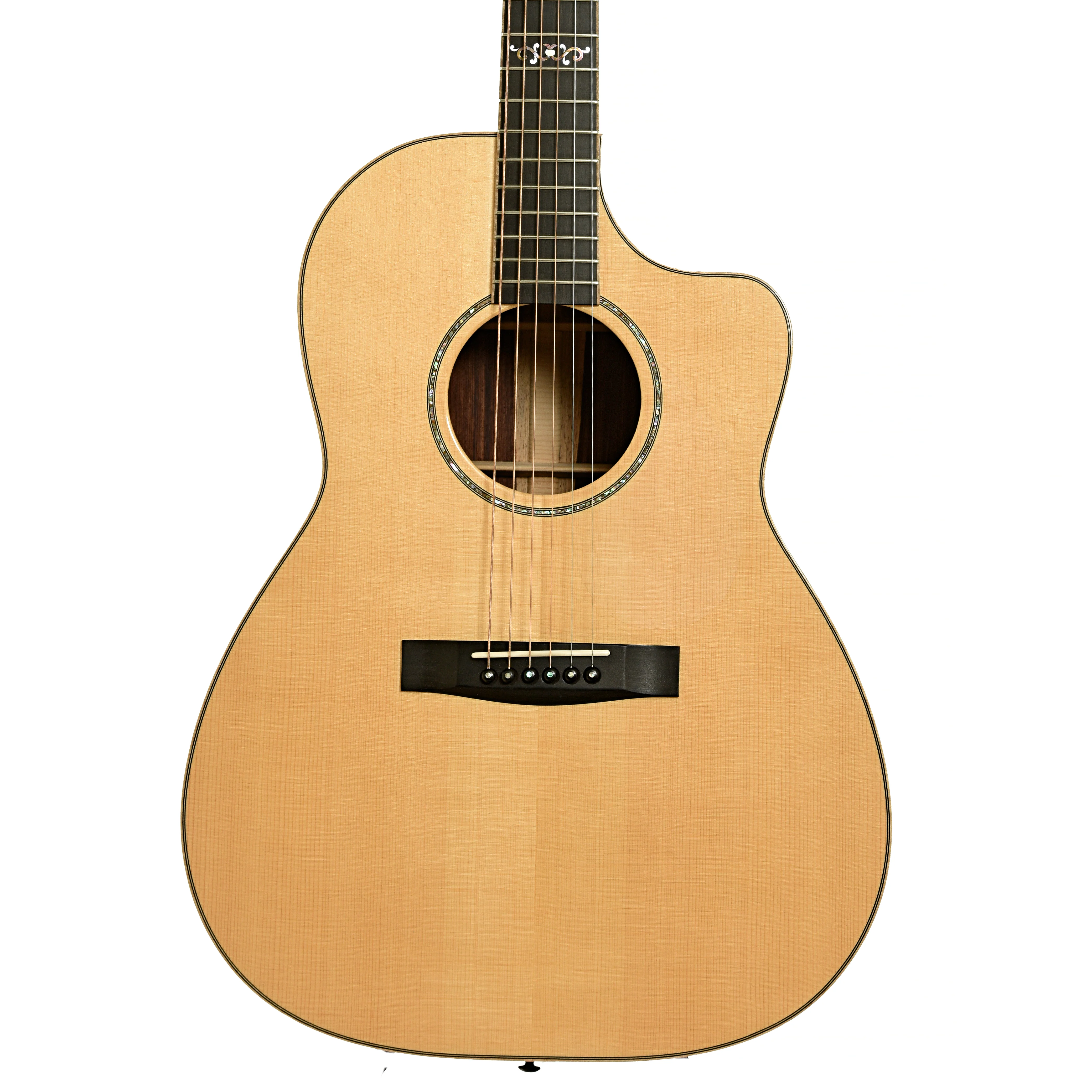 Huss and Dalton CM Custom Acoustic Guitar (2013) - Image 2