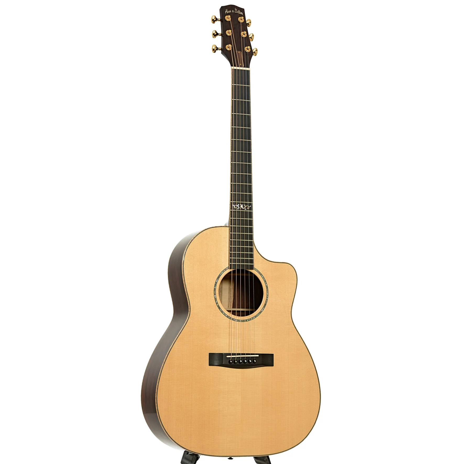 Huss and Dalton CM Custom Acoustic Guitar (2013) - Image 3