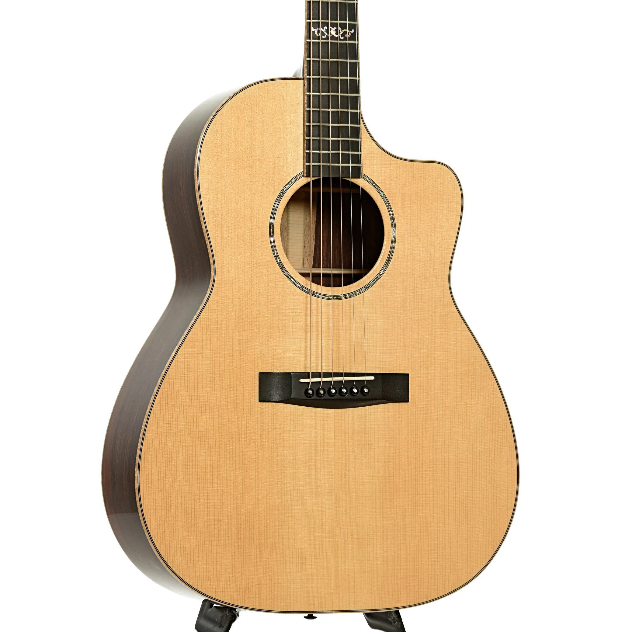 Huss and Dalton CM Custom Acoustic Guitar (2013) - Image 4