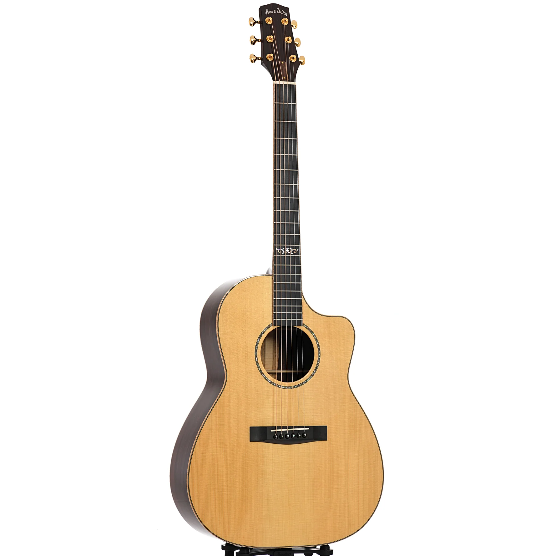 Huss & Dalton CM Custom Cocobolo Acoustic Guitar (2014) - Image 10
