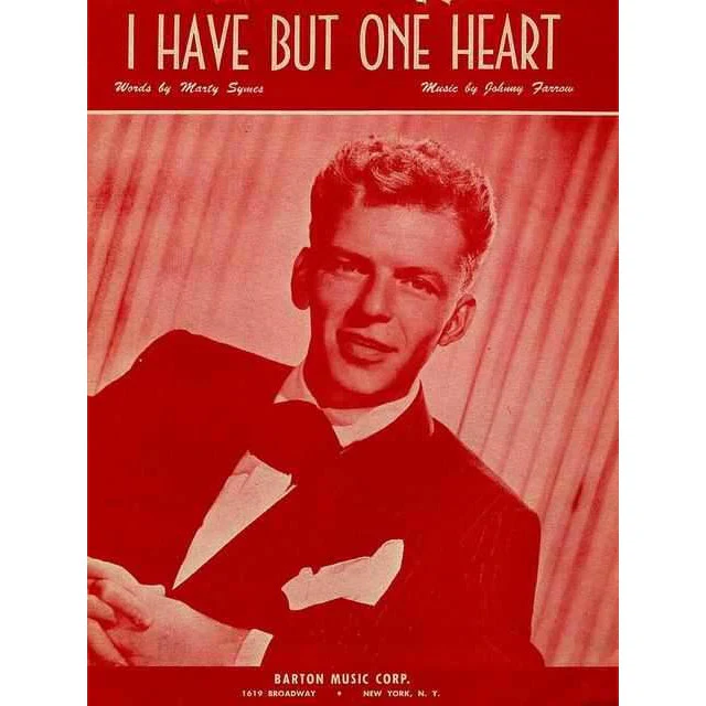 I Have but One Heart by Marty Symes & Johnny Farrow (1945) - Image 2