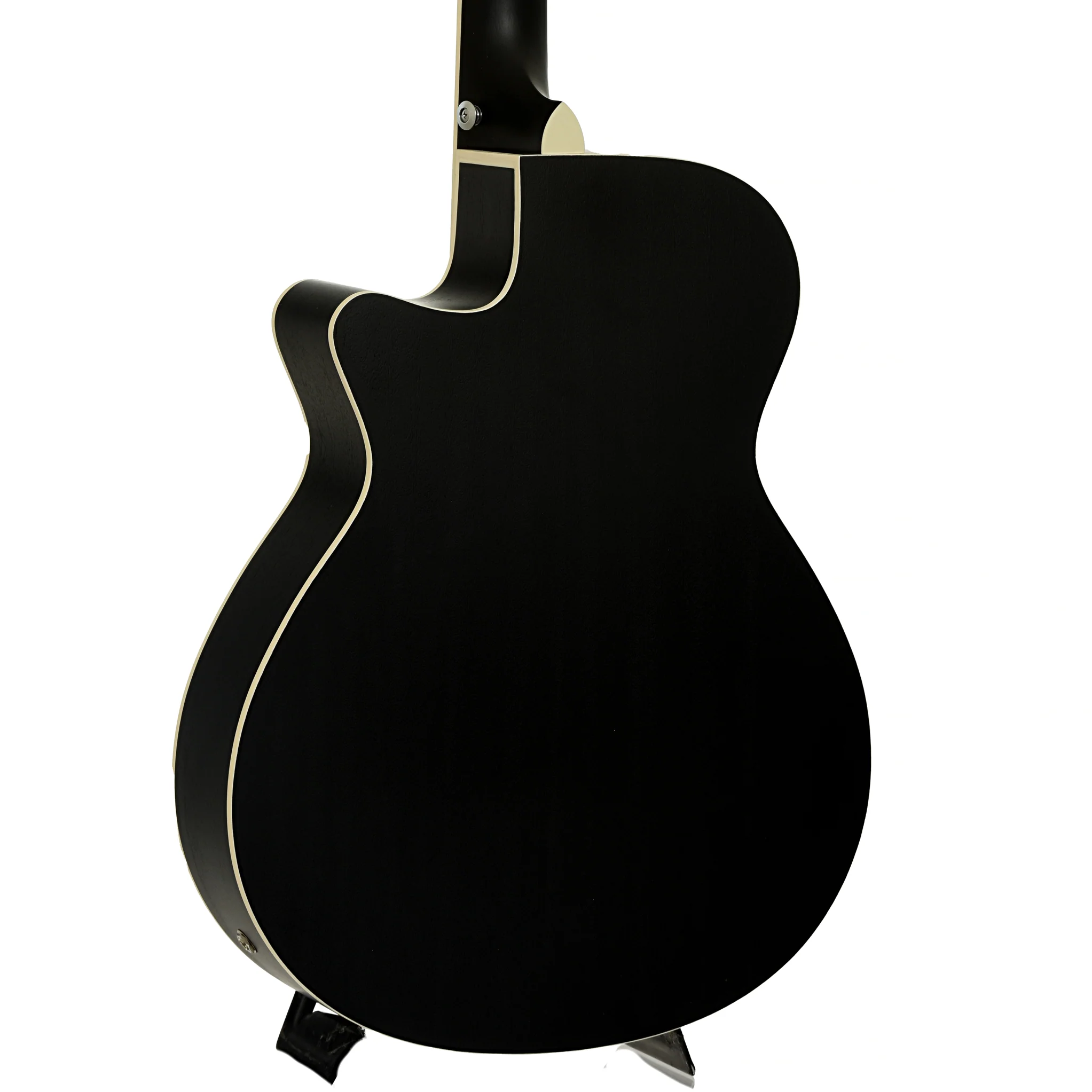 Ibanez AEG7MH Grand Concert Acoustic Guitar, Weathered Black Open Pore - Image 10