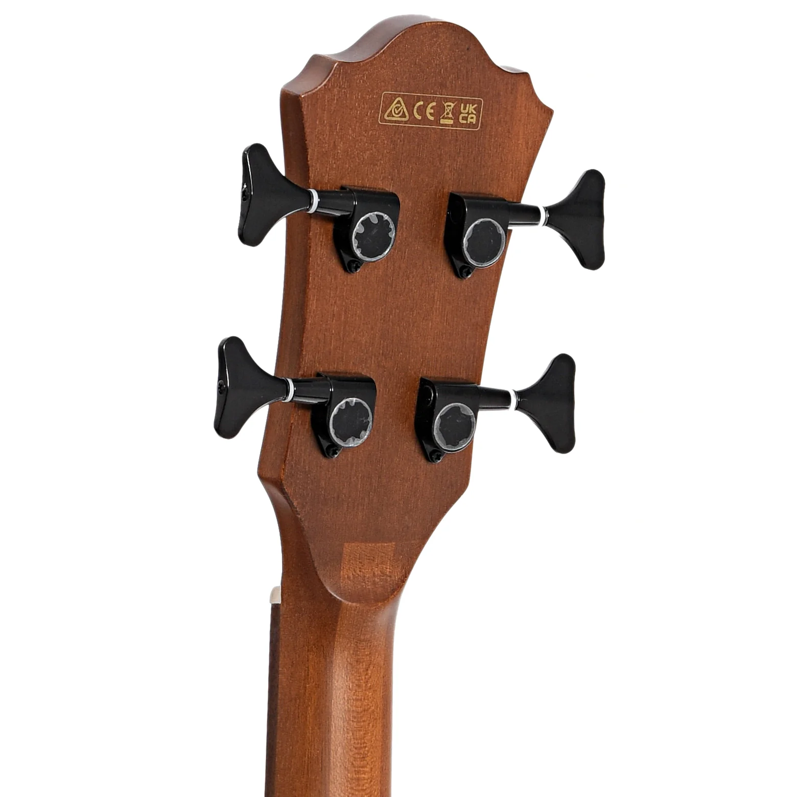 Ibanez AEGB24FE Fretless Acoustic-Electric Bass Guitar, Mahogany Sunburst High Gloss - Image 9